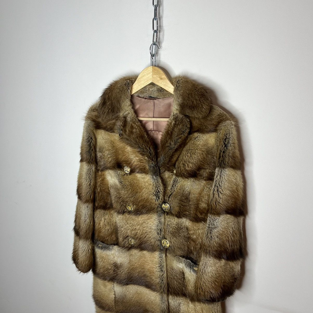 Other Fox Fur coat Vintage 90s Size M / US 6-8 / IT 42-44 - 3 Thumbnail