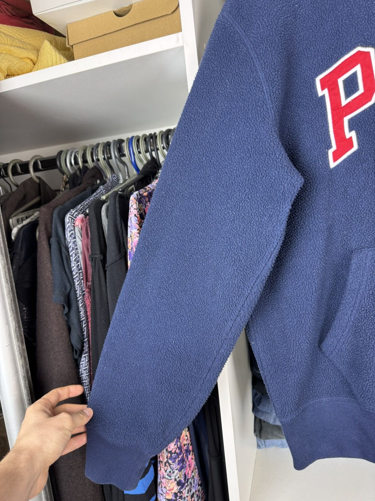 Polo Ralph Lauren Polo Ralph Lauren USA Fleece Hoodie Size US M / EU 48-50 / 2 - 5 Thumbnail