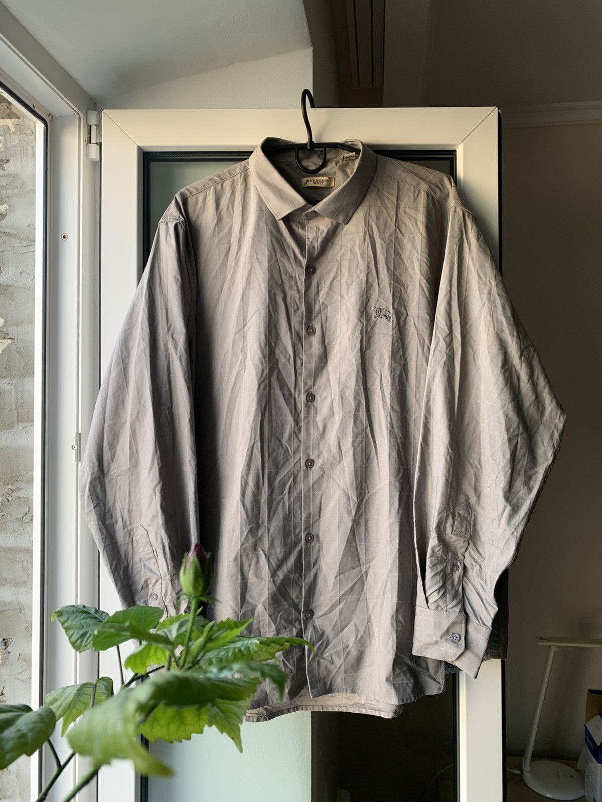 Burberry 🔥BURBERRY BRIT SHIRT BUTTON UP Size US XXL / EU 58 / 5 - 3 Thumbnail