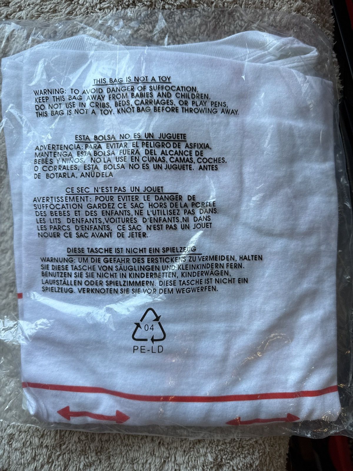 Vlone Pop Smoke x Vlone Stop Snitchin Tee Size US L / EU 52-54 / 3 - 4 Thumbnail