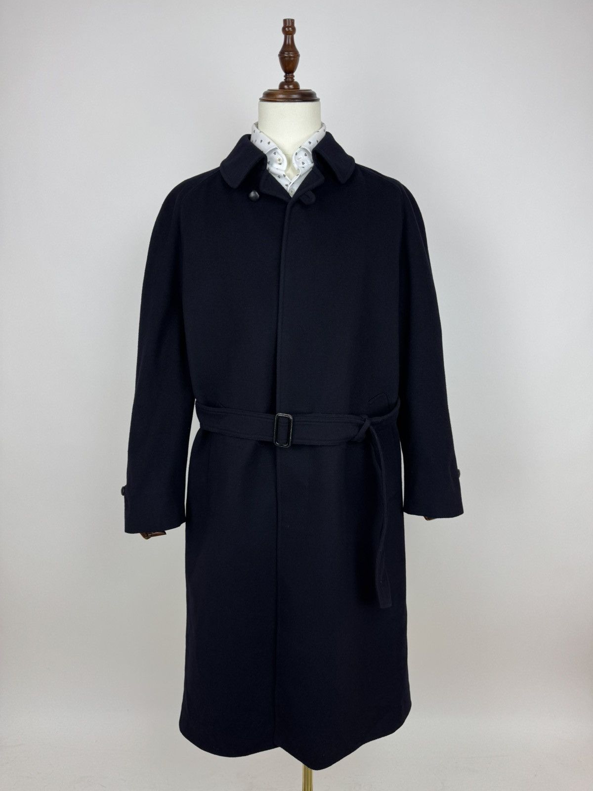 Bugatti Vintage Bugatti Wool Belted Trench Coat Mens Size 50 Size US M / EU 48-50 / 2 - 1 Thumbnail