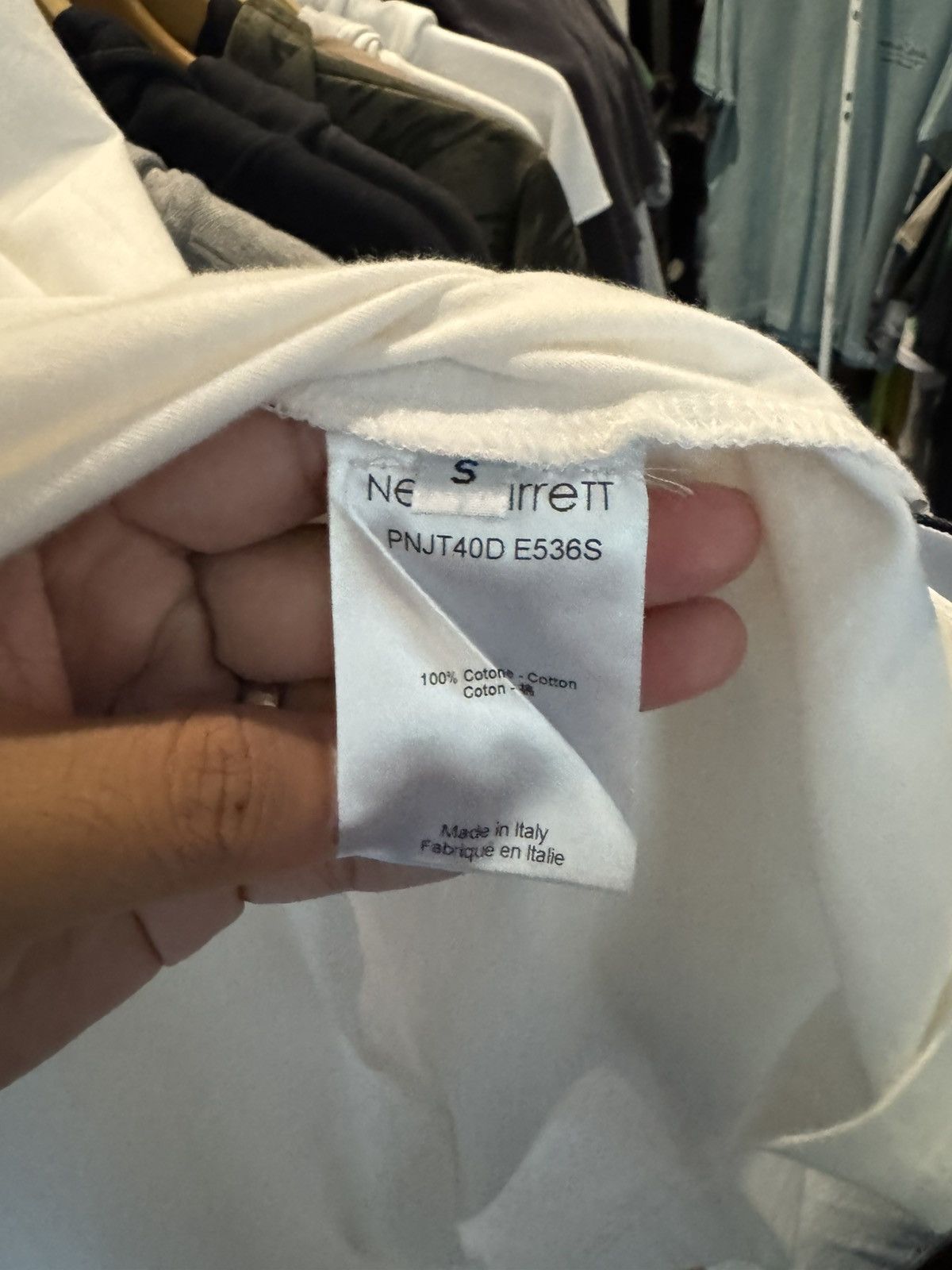 Neil Barrett Neil Barret tees Size US L / EU 52-54 / 3 - 5 Thumbnail