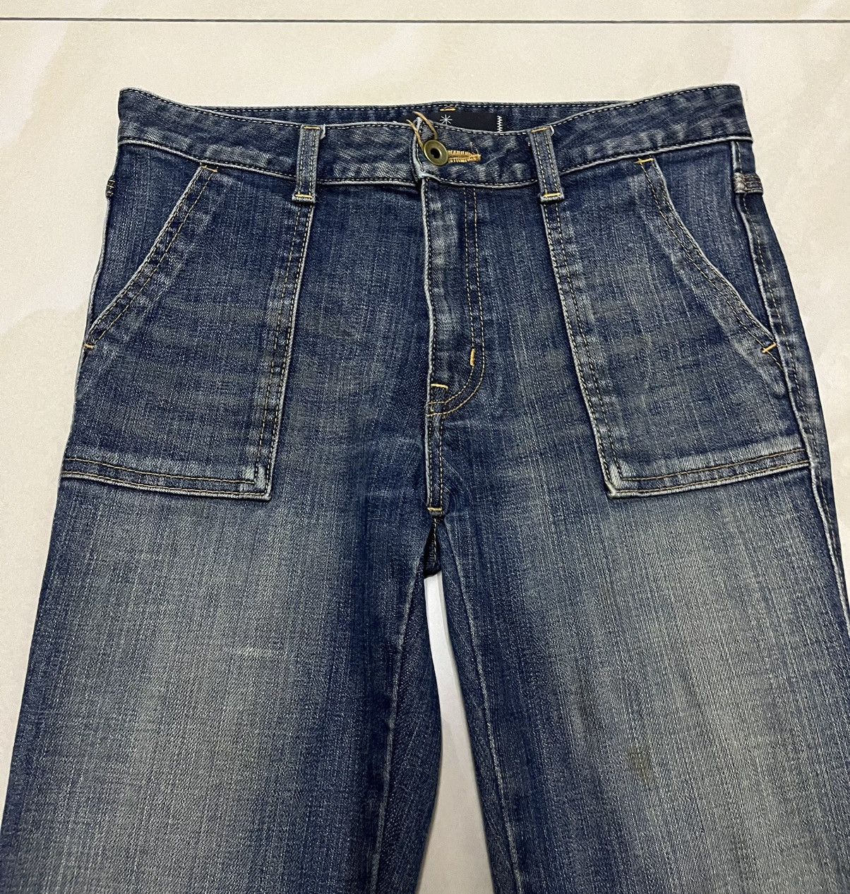 If Six Was Nine Flare Jeans distressed rusty ediconcious jeans bootcut F1 Size US 29 - 8 Thumbnail
