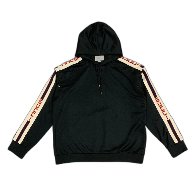 Gucci Gucci Black Detachable Hooded Sweatshirt Size US L / EU 52-54 / 3 - 1 Thumbnail