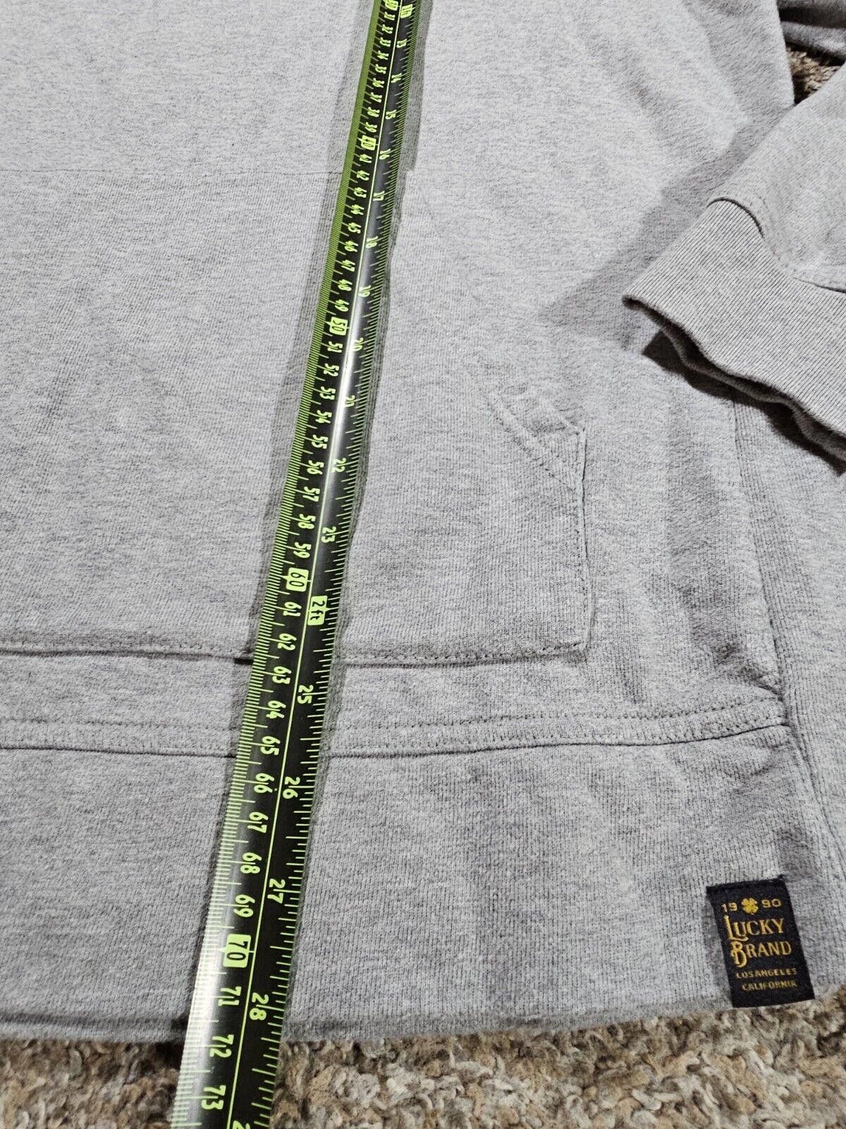 Lucky Brand Lucky Brand Good Fortune Dry Goods Gray L Hoodie Los Angeles Size US L / EU 52-54 / 3 - 5 Thumbnail