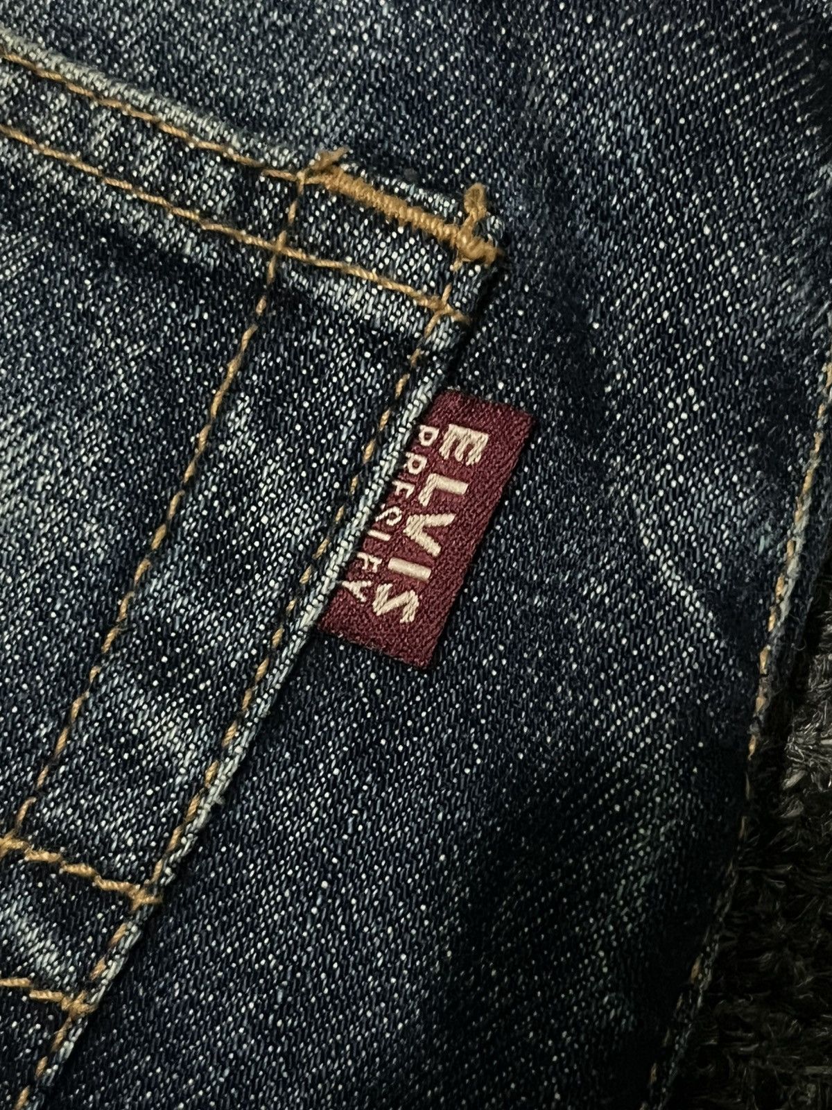 Japanese Brand × Vintage ⚡️Vintage⚡️Elvis Presley The King Of Rock Bleached Blue Jeans Size US 32 / EU 48 - 8 Thumbnail