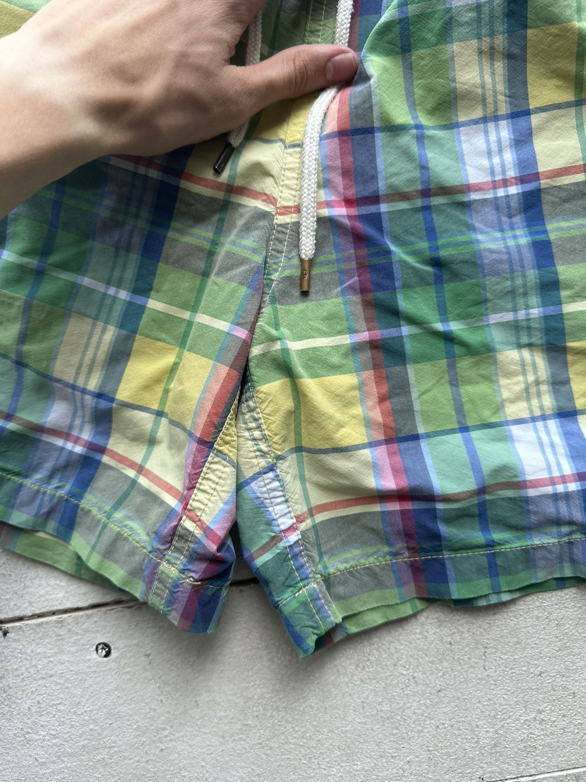 Vintage 🚨 RALPH LAUREN POLO LOGO VINTAGE SHORTS S hawaii rare Size US 29 - 5 Thumbnail