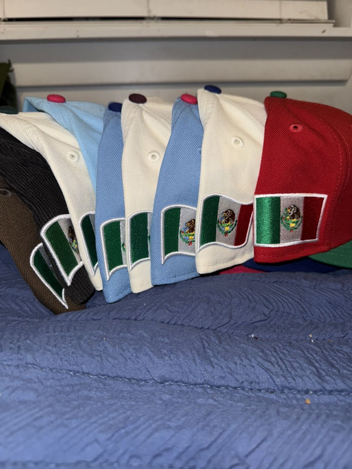 New Era Bulk Mexico fitters ALLL BRAND NEW Size ONE SIZE - 19 Thumbnail