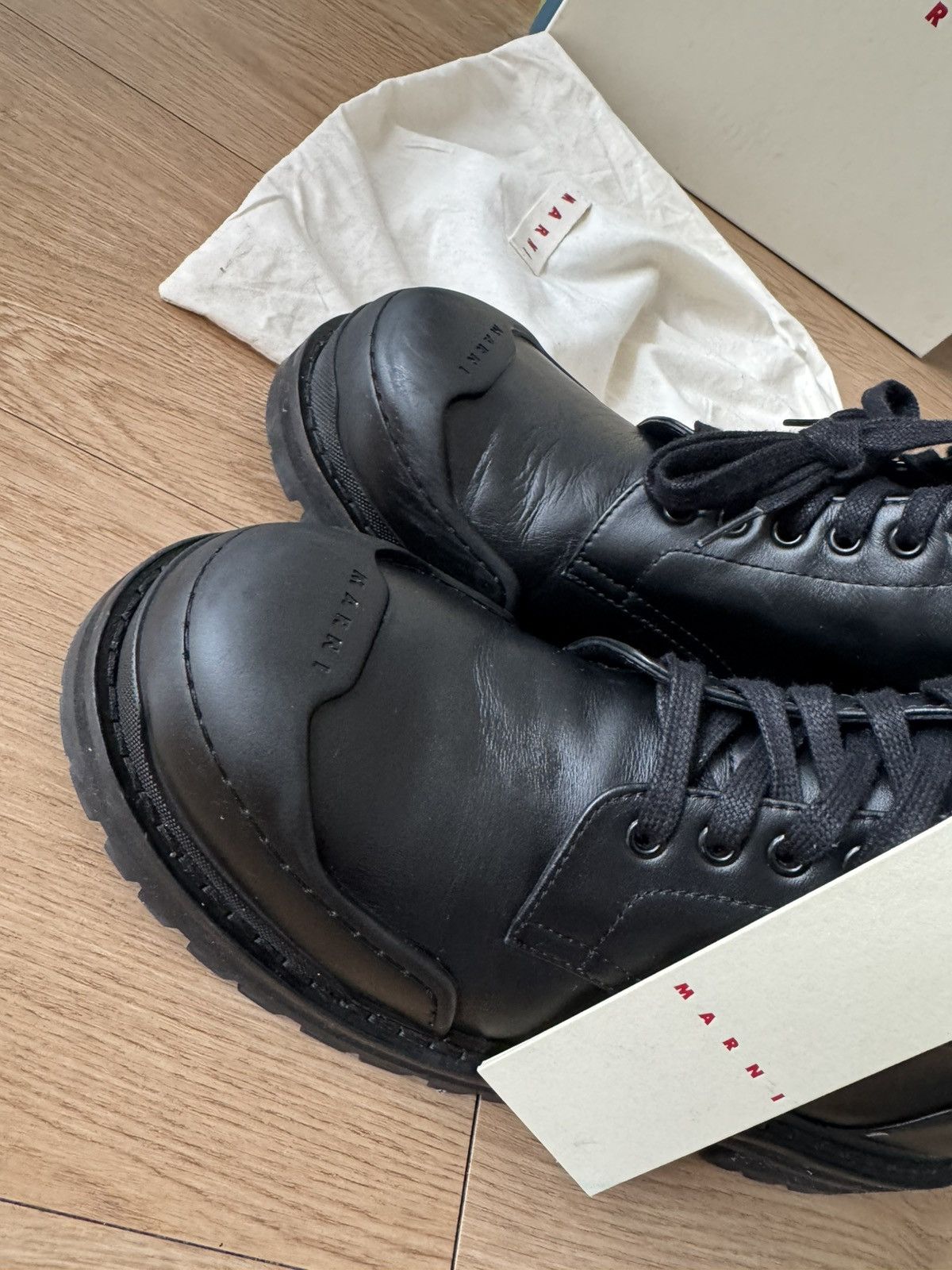 Marni Marni Leather Combat Boots Size 43 Size US 10 / EU 43 - 9 Thumbnail