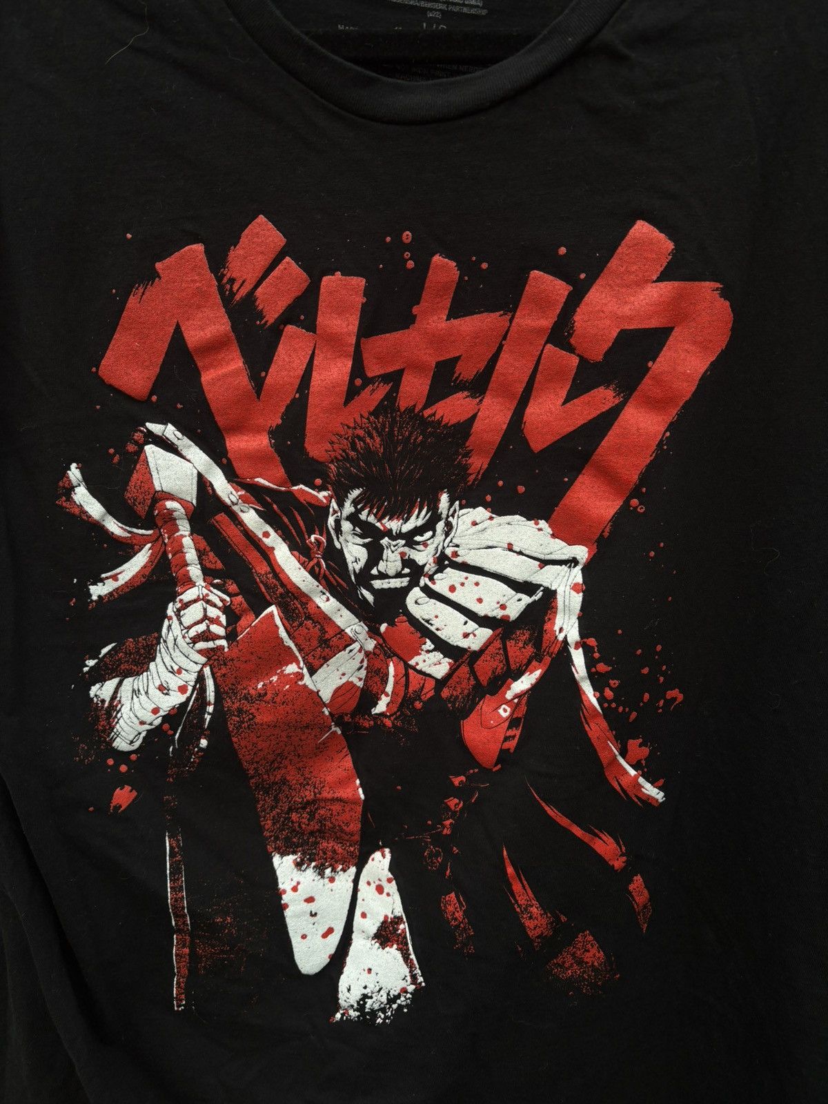 Anime Vintage Streetwear Hype Berzerk Anime TV Show T-shirt Size US L / EU 52-54 / 3 - 2 Thumbnail