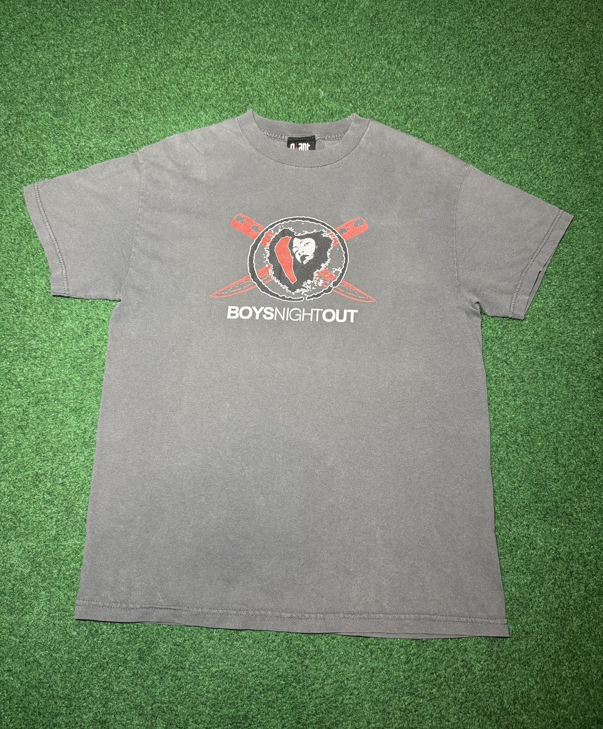 Giant Vintage Boys Night Out RARE Y2K Punk Grunge Band T Shirt Size US M / EU 48-50 / 2 - 1 Thumbnail