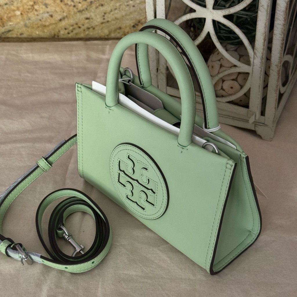 Tory Burch New Tory Burch Ella bio mini Mint leaf color Crossbody Bag Size ONE SIZE - 2 Thumbnail