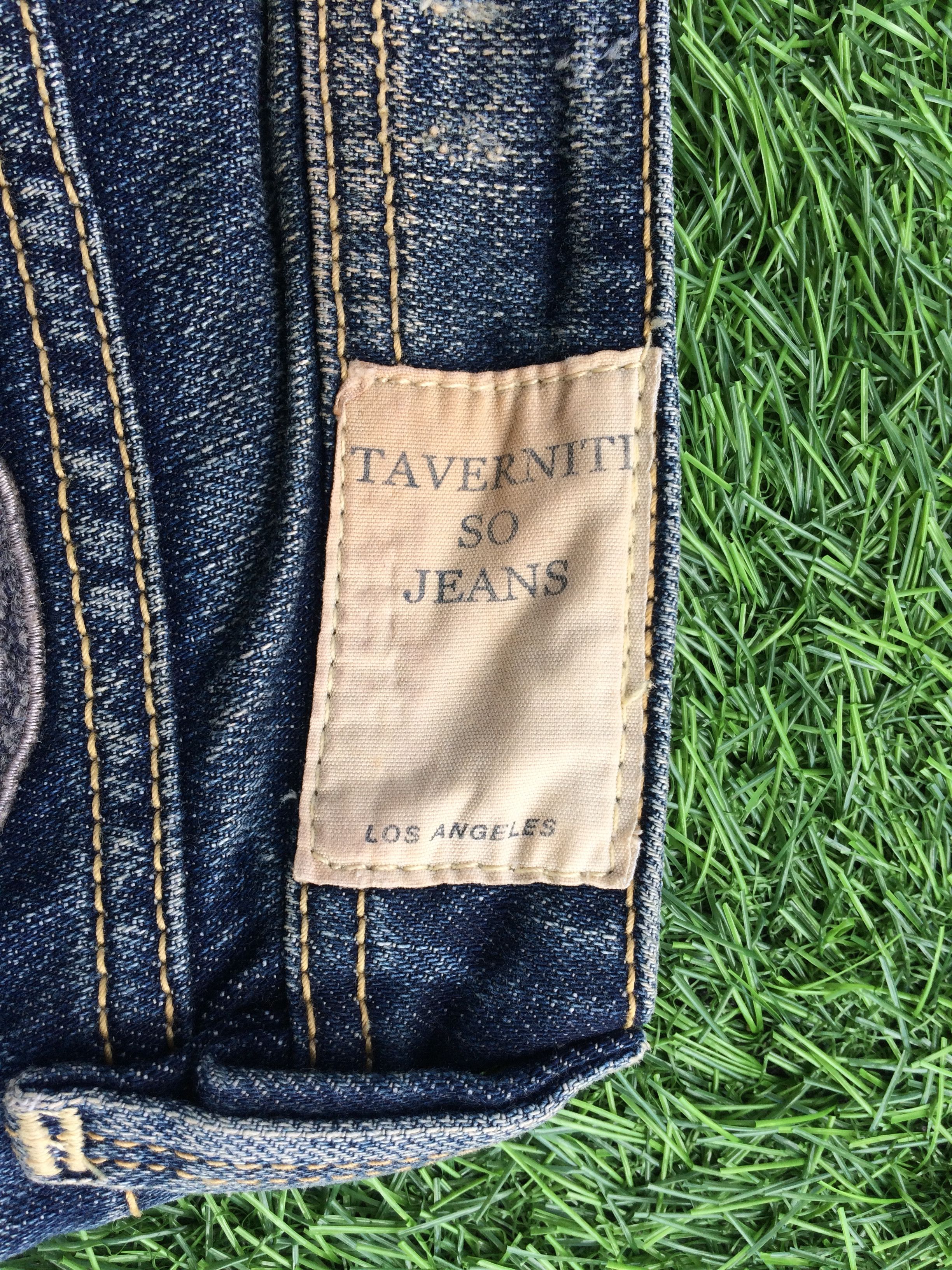Japanese Brand Low Rise Distressed Flare Bootcut Denim Jeans D-869 Size US 26 / EU 42 - 9 Thumbnail