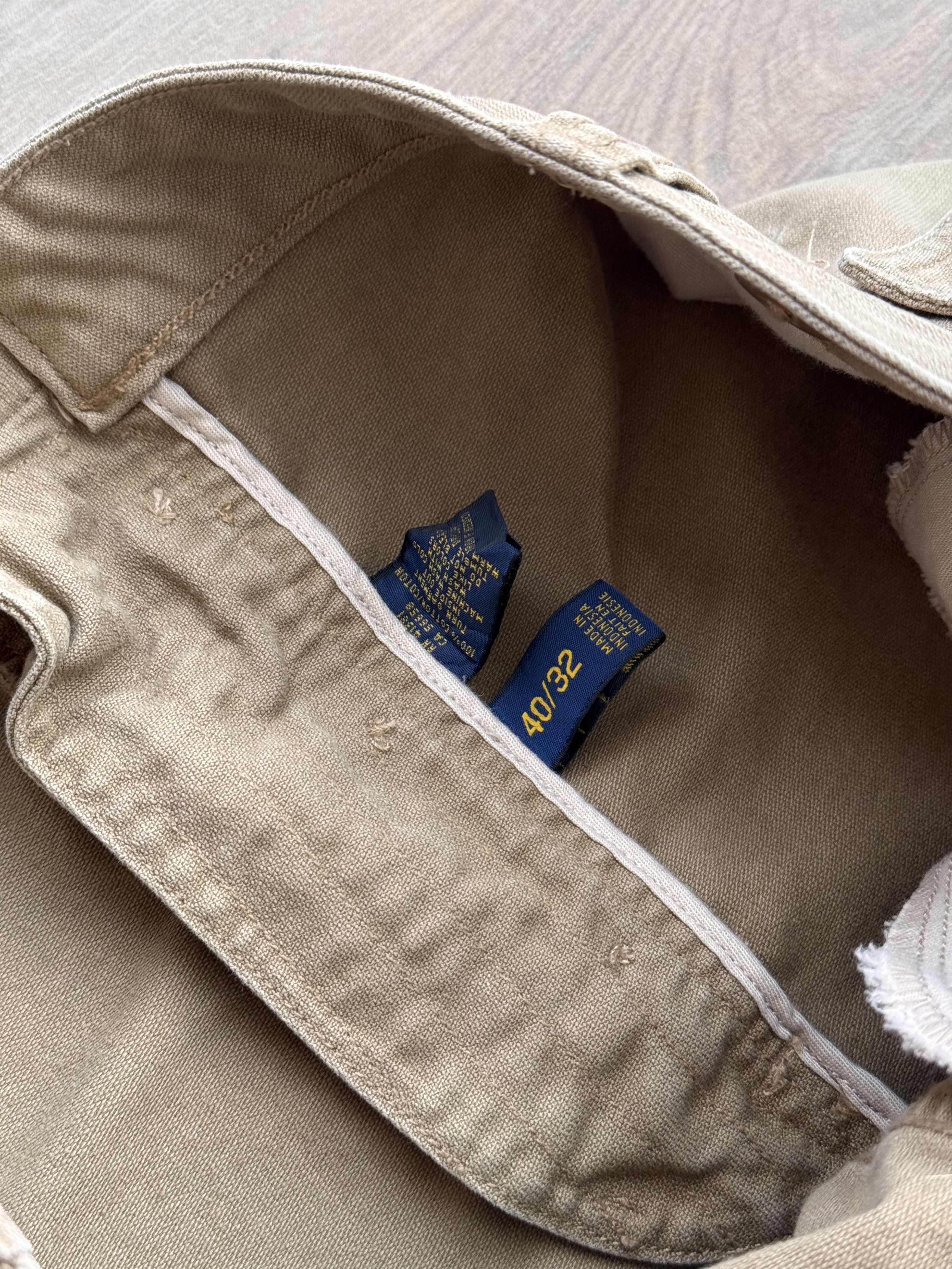 Polo Ralph Lauren × Vintage Vintage Polo Ralph Lauren Military Crew Surplus Cargo Pants Size US 40 / EU 56 - 19 Thumbnail