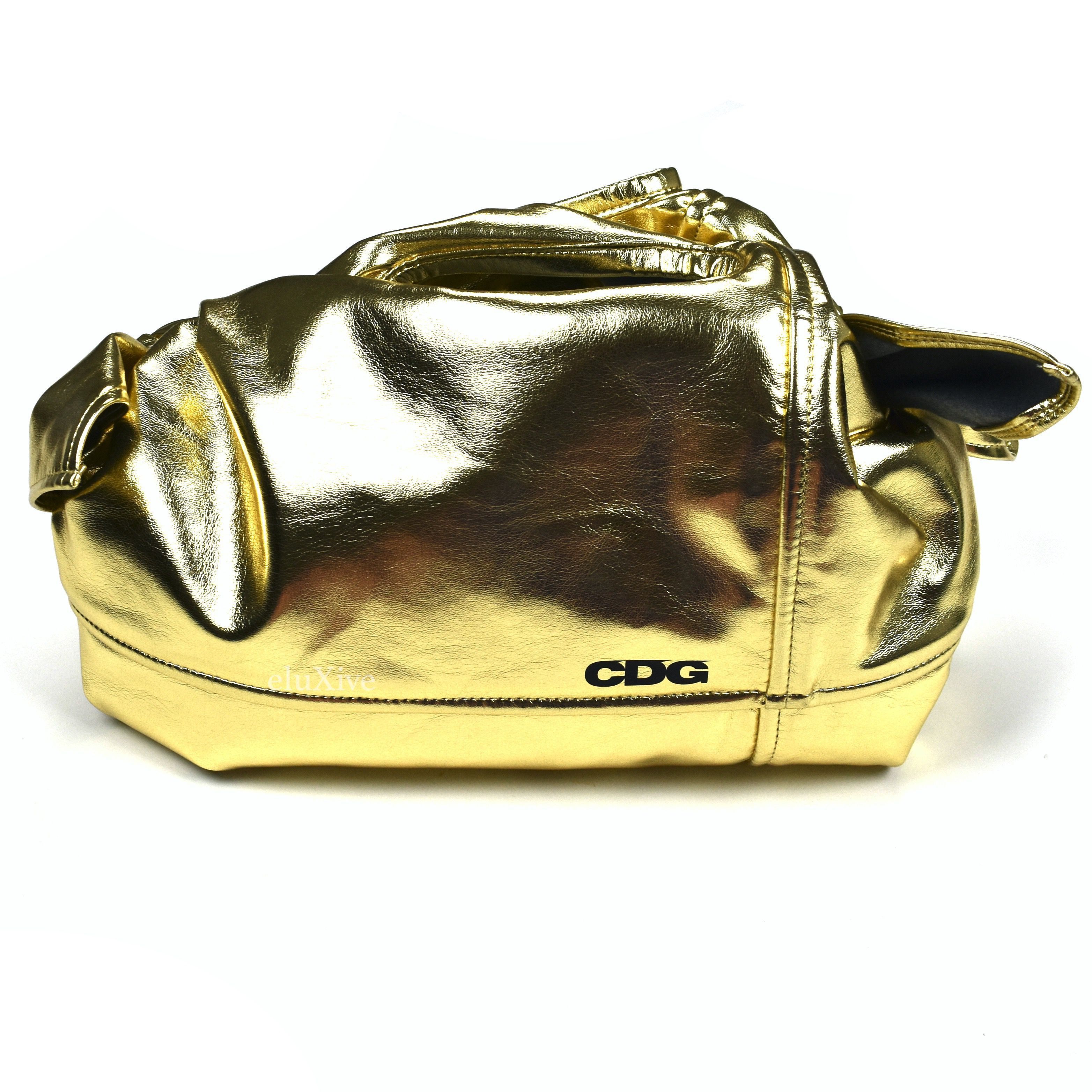 Comme des Garcons Comme des Garcons Metallic Gold Candy Wrapper Bag NWT Size ONE SIZE - 1 Preview