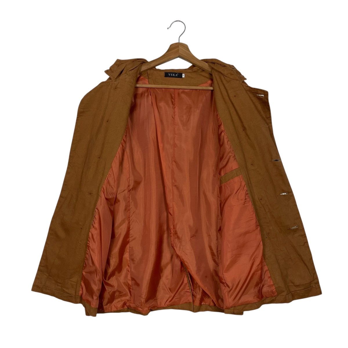 Japanese Brand Japanese Brand VSKA Hooded Double Breasted Jacket Size US M / EU 48-50 / 2 - 12 Thumbnail
