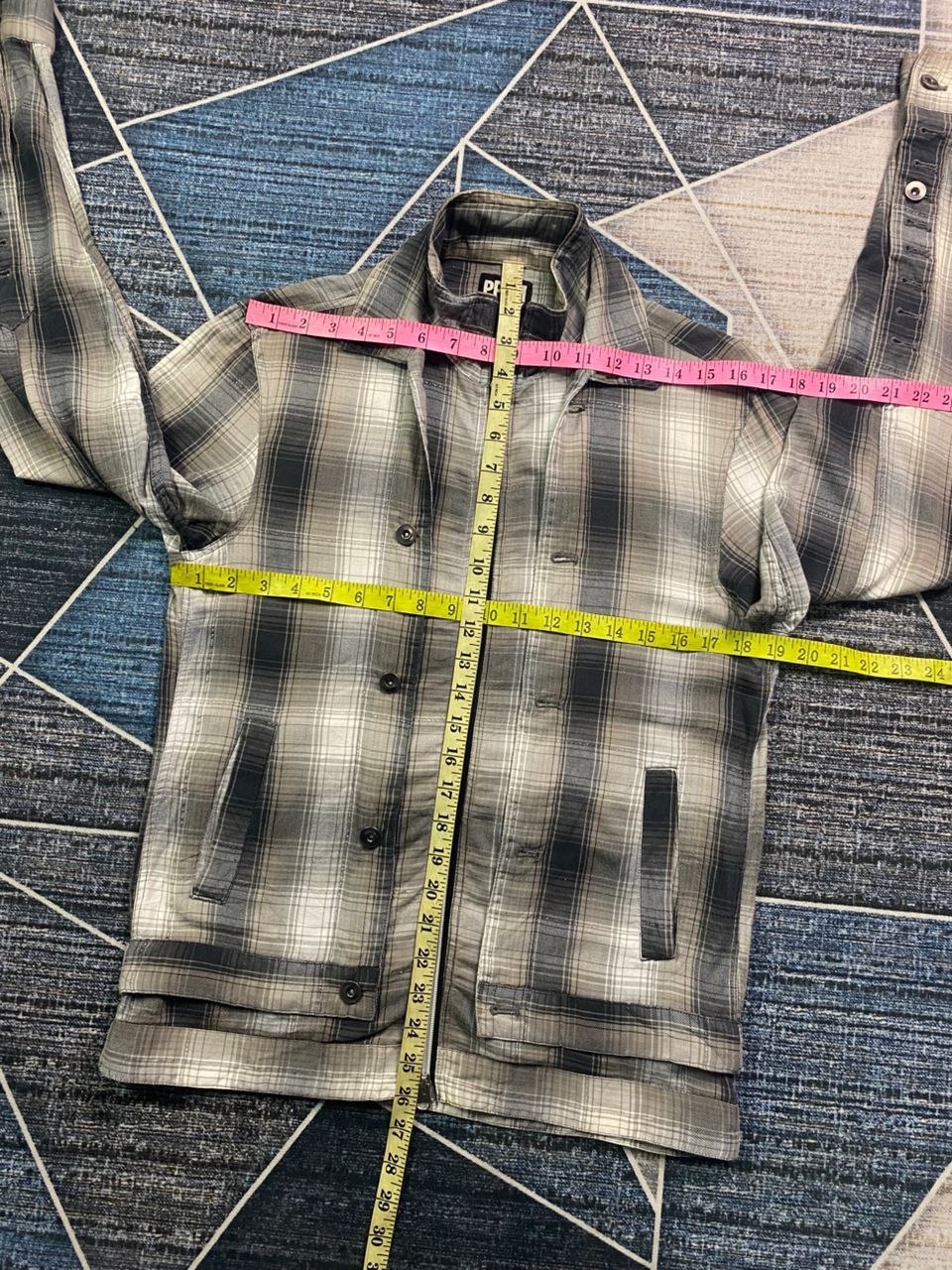 PPFM Archives PPFM Plaid Shirt Jacket Size US S / EU 44-46 / 1 - 14 Thumbnail