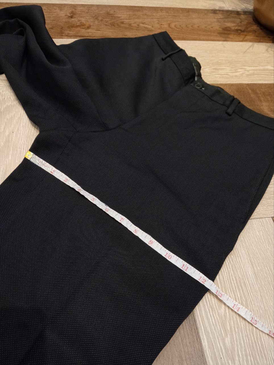 Giorgio Armani GIORGIO ARMANI BLEND WOOL SILK NYLON BAGGY TROUSERS Size US 30 / EU 46 - 16 Thumbnail