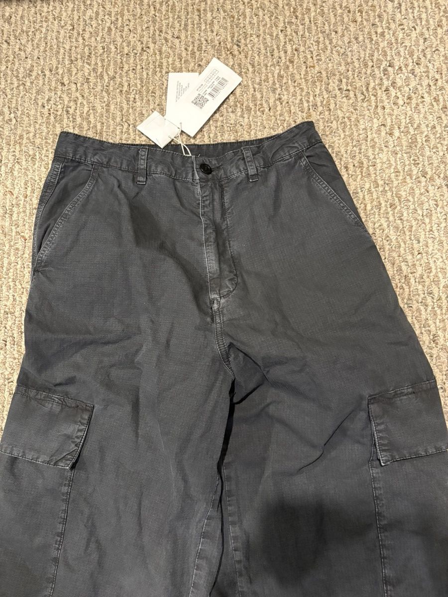 Other American vintage france black baggy military cargo pants Size US 30 / EU 46 - 2 Thumbnail