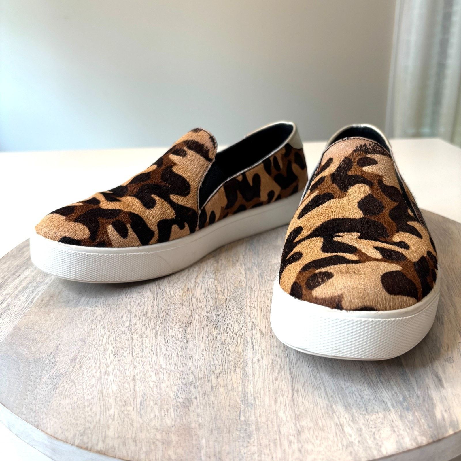 Cole Haan Cole Haan Leopard Sneakers 8B Calf Hair Cheetah Print Casual Size US 8 / IT 38 - 2 Thumbnail
