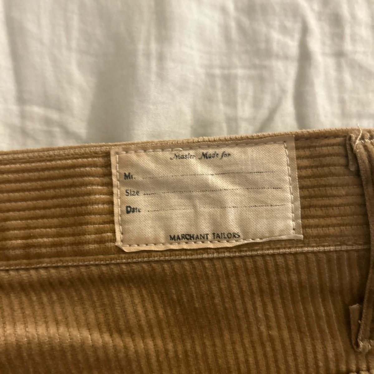 Kapital Kountry KAPITAL 8W CORDUROY ZIPPER PORT BAGGY PANTS Size US 35 - 5 Thumbnail