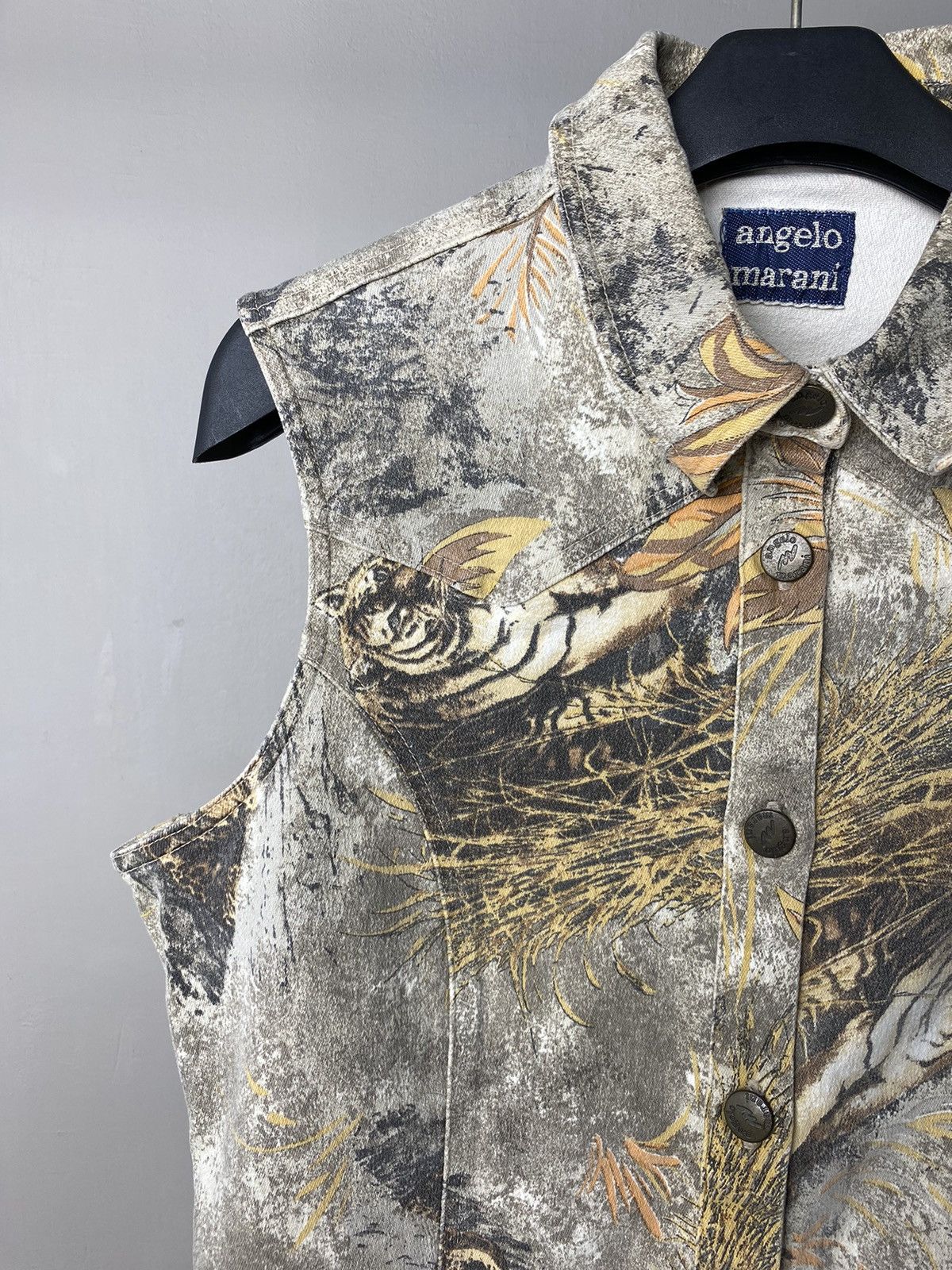 Other Angelo Marani Tiger Graphic Printed Vests Size US M / EU 48-50 / 2 - 4 Thumbnail