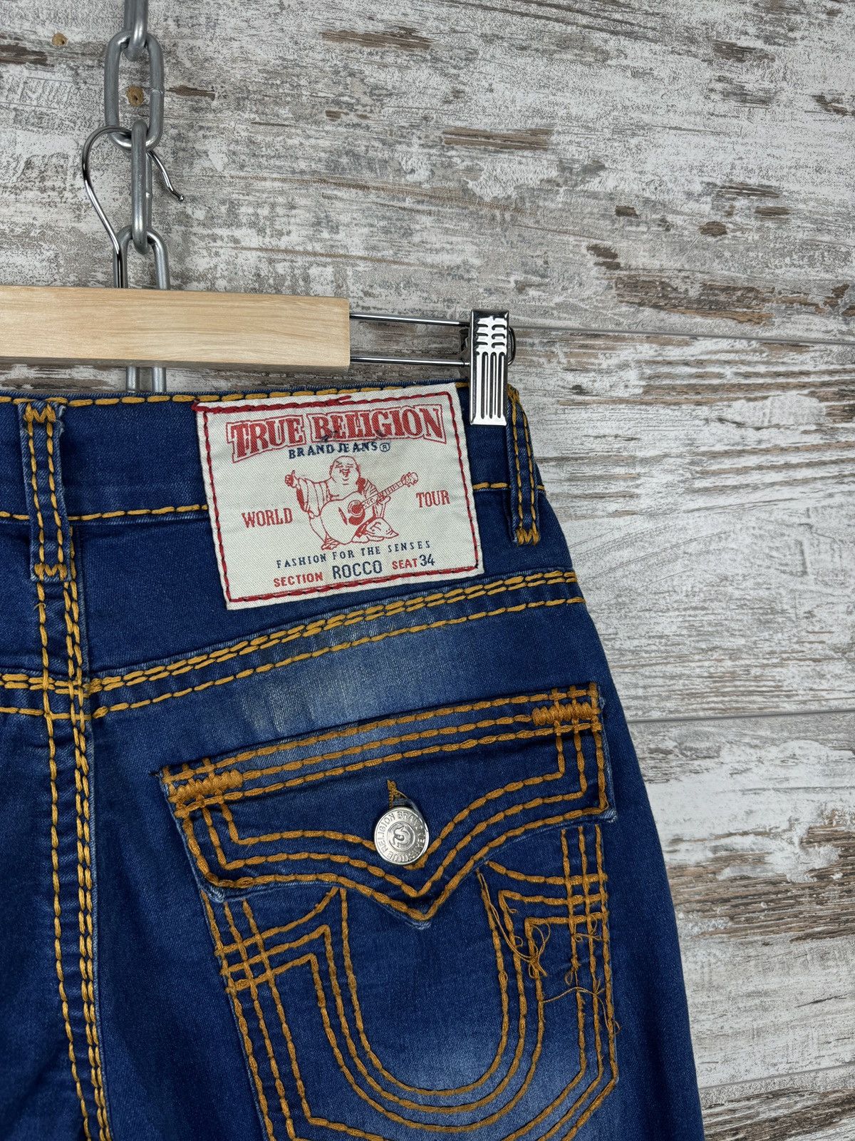 Japanese Brand × True Religion × Vintage Mens Vintage True Religion Jeans Japanese style denim pants Size US 31 - 11 Thumbnail