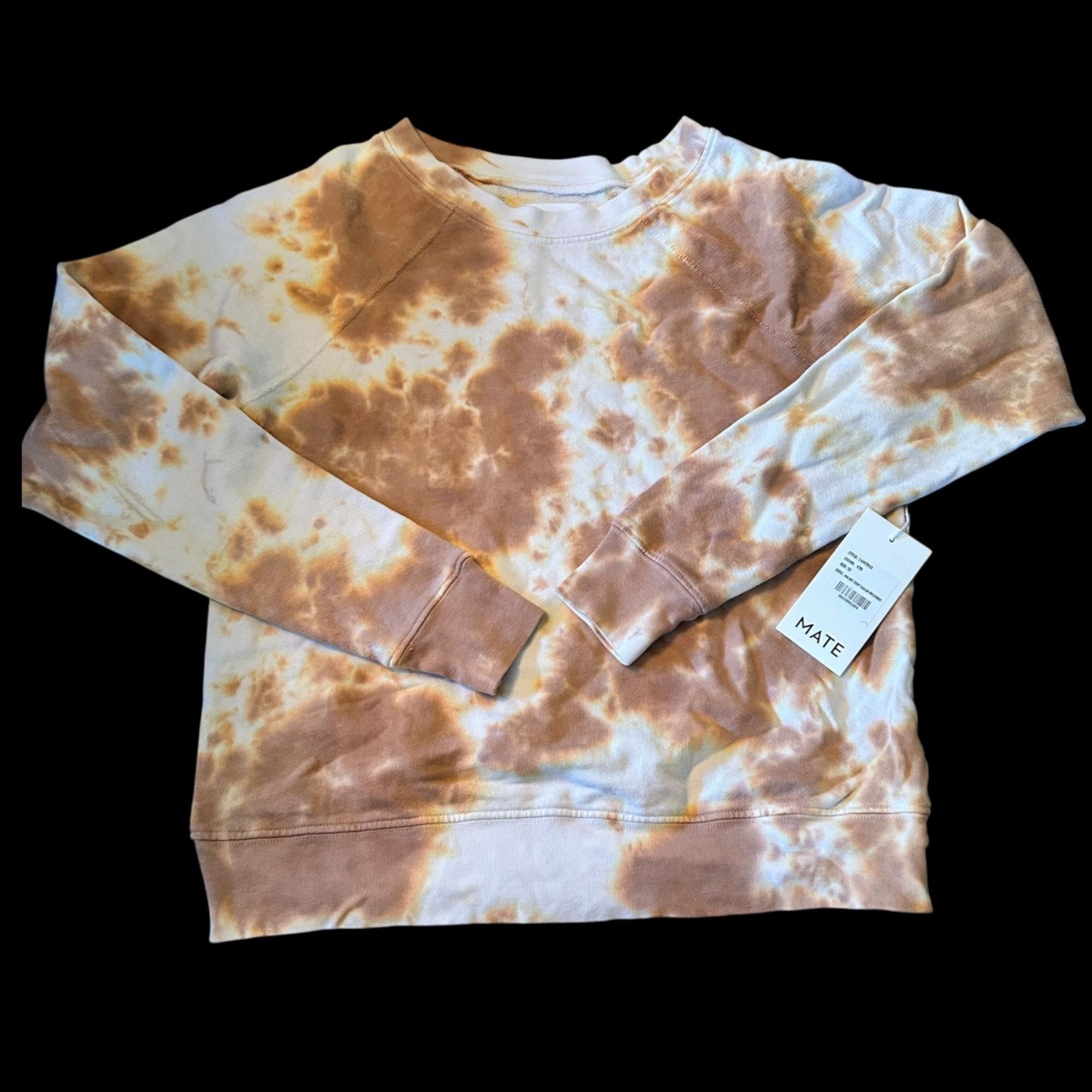 Other NWT Mate 100% Organic Terry Raglan Grunge Sweatshirt XS Size XS / US 0-2 / IT 36-38 - 1 Thumbnail