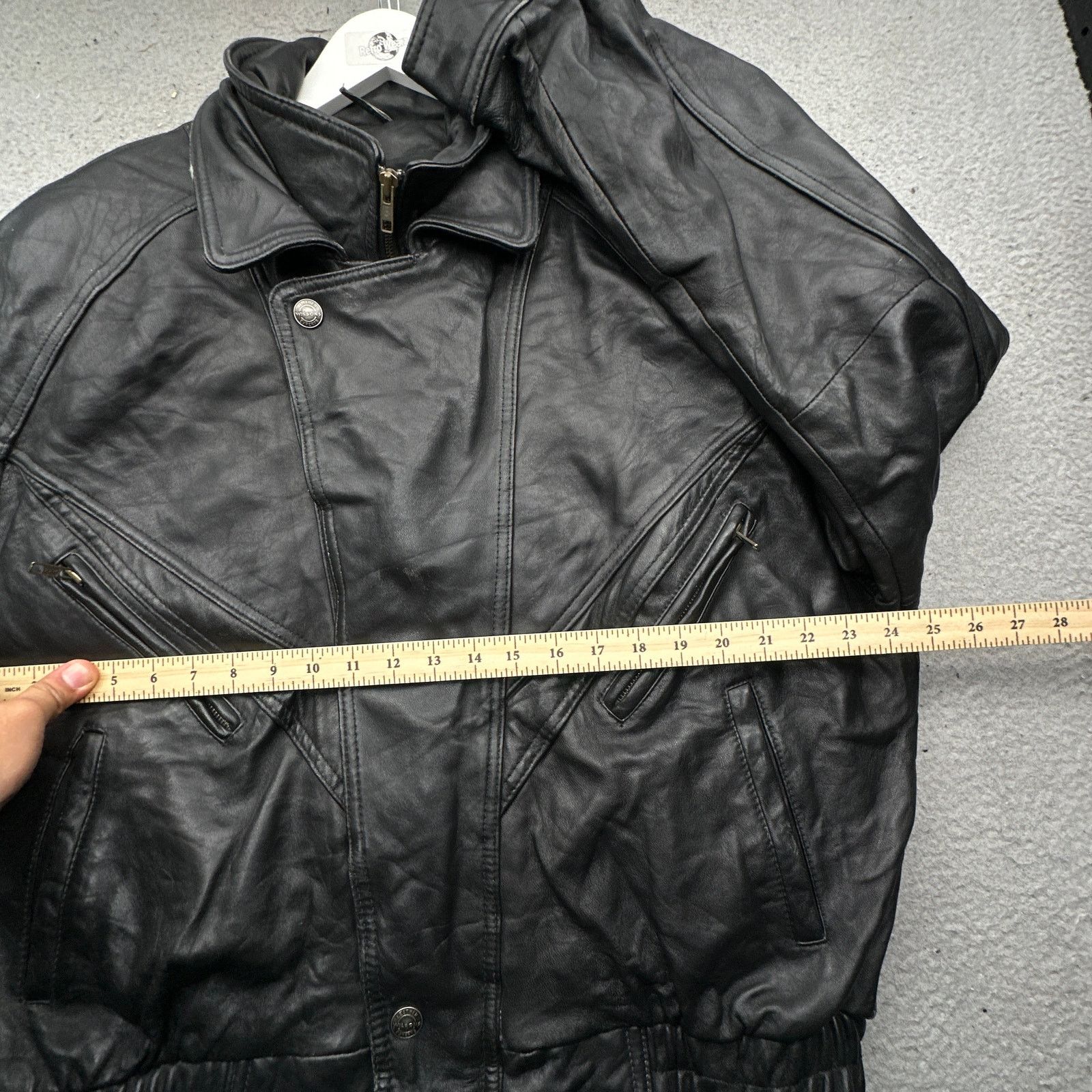 Wilsons Leather Vintage Wilsons Thinsulate Leather Bomber Jacket Mens Large Size US L / EU 52-54 / 3 - 6 Thumbnail
