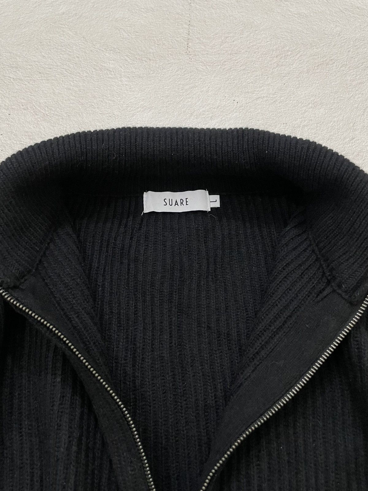 Japanese Brand 2000s Japan Thermal Jacket Black Ribbed Multi Zip Y2K If6was Size US XXL / EU 58 / 5 - 6 Thumbnail