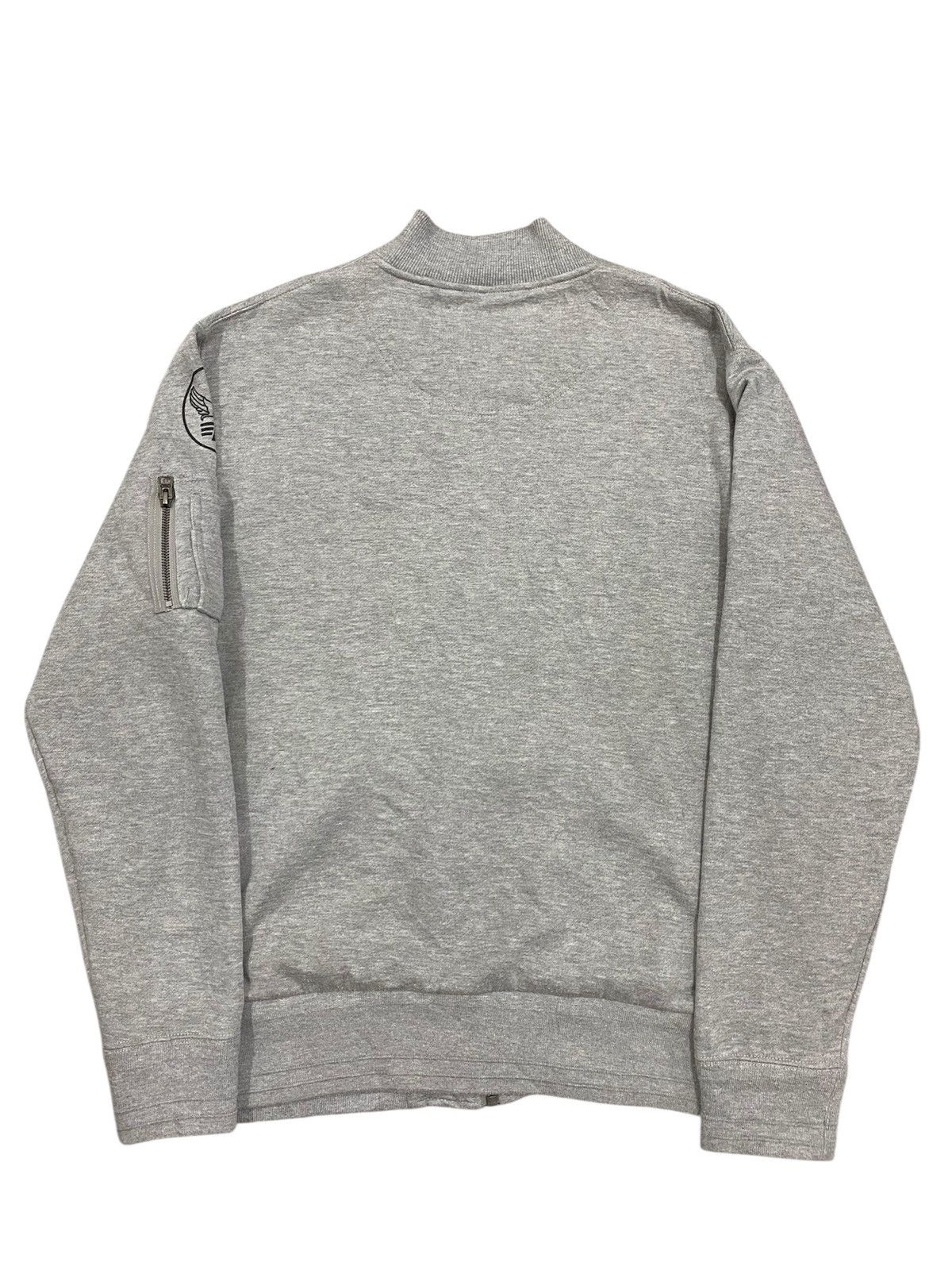 Alpha Industries Vtg Alpha Industries Sweater Bomber Style Size US XL / EU 56 / 4 - 2 Thumbnail