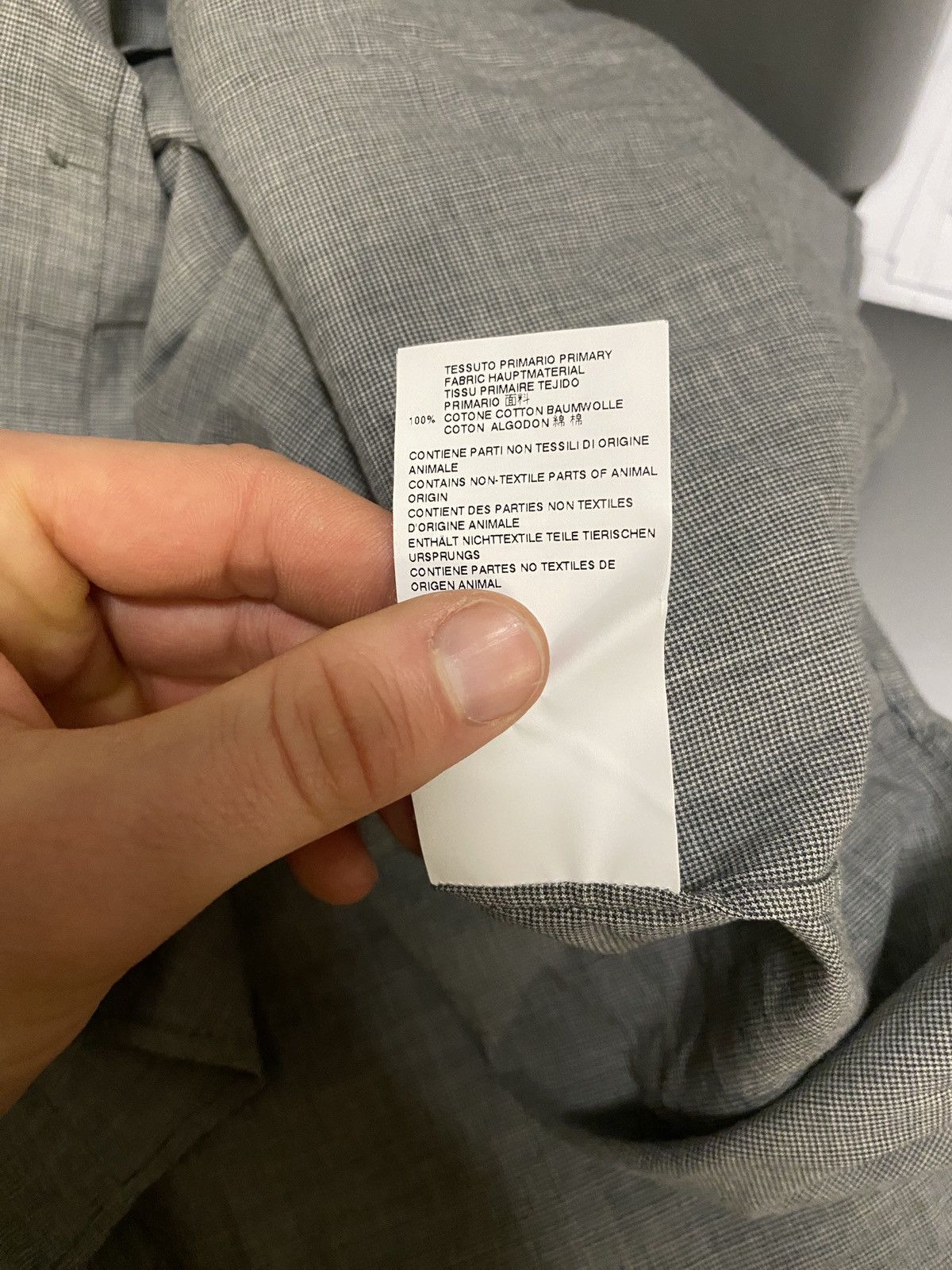 Maison Margiela AW2014 Hidden Button Down Shirt Size US M / EU 48-50 / 2 - 12 Thumbnail