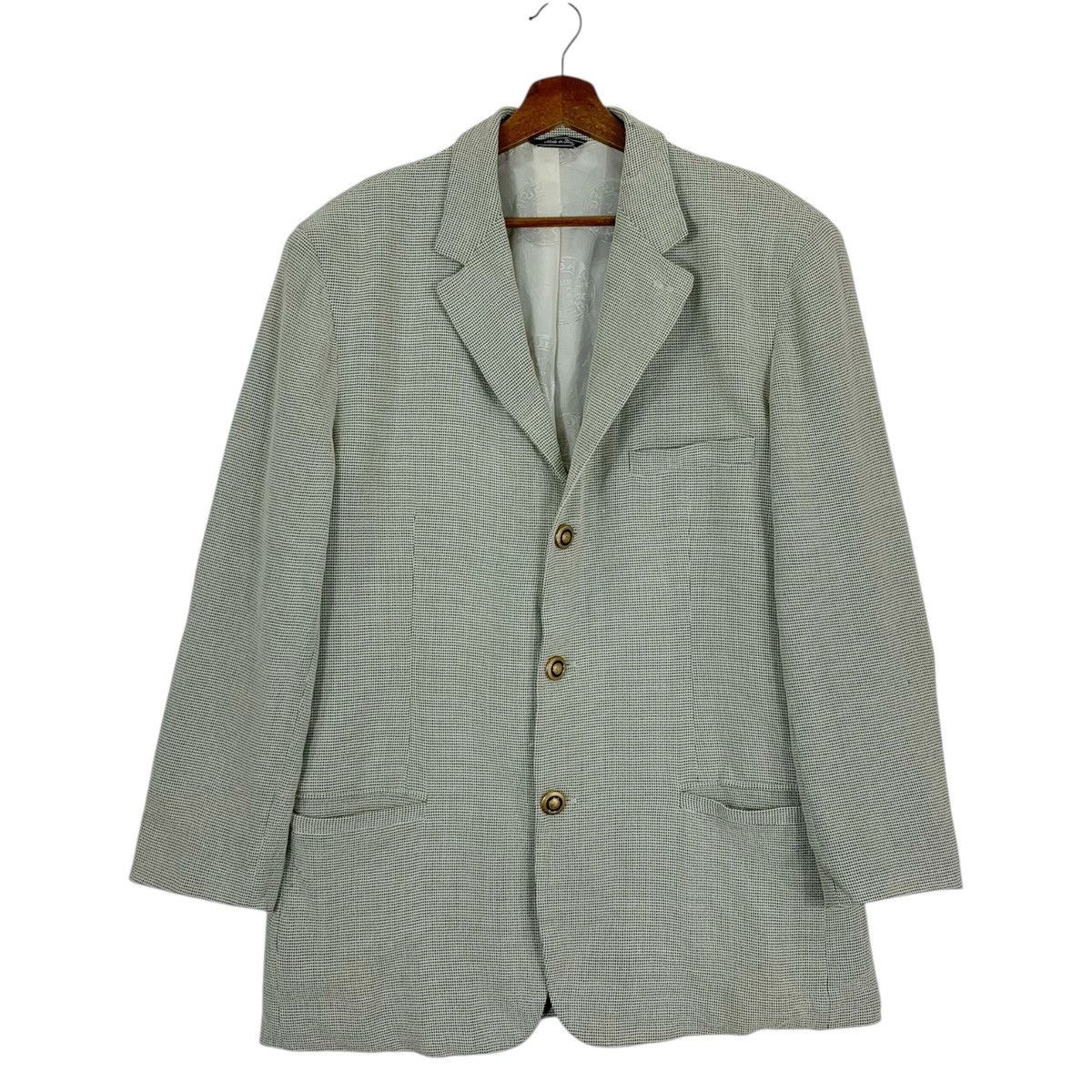 Versace Vintage Versace Classic V2 Blazer Coat Size US M / EU 48-50 / 2 - 1 Thumbnail