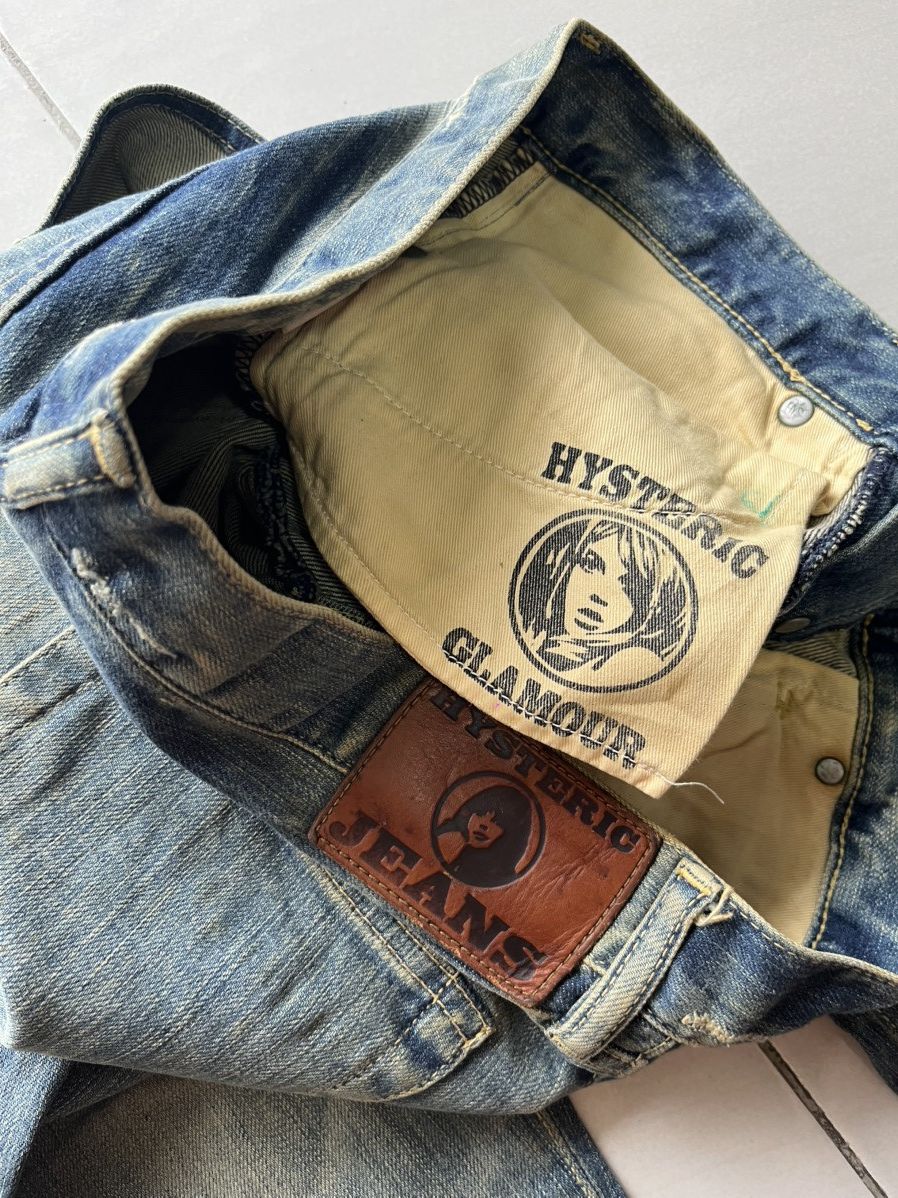 Hysteric Glamour Vintage Hysteric Glamour Printed Jeans Size 29" - 9 Thumbnail