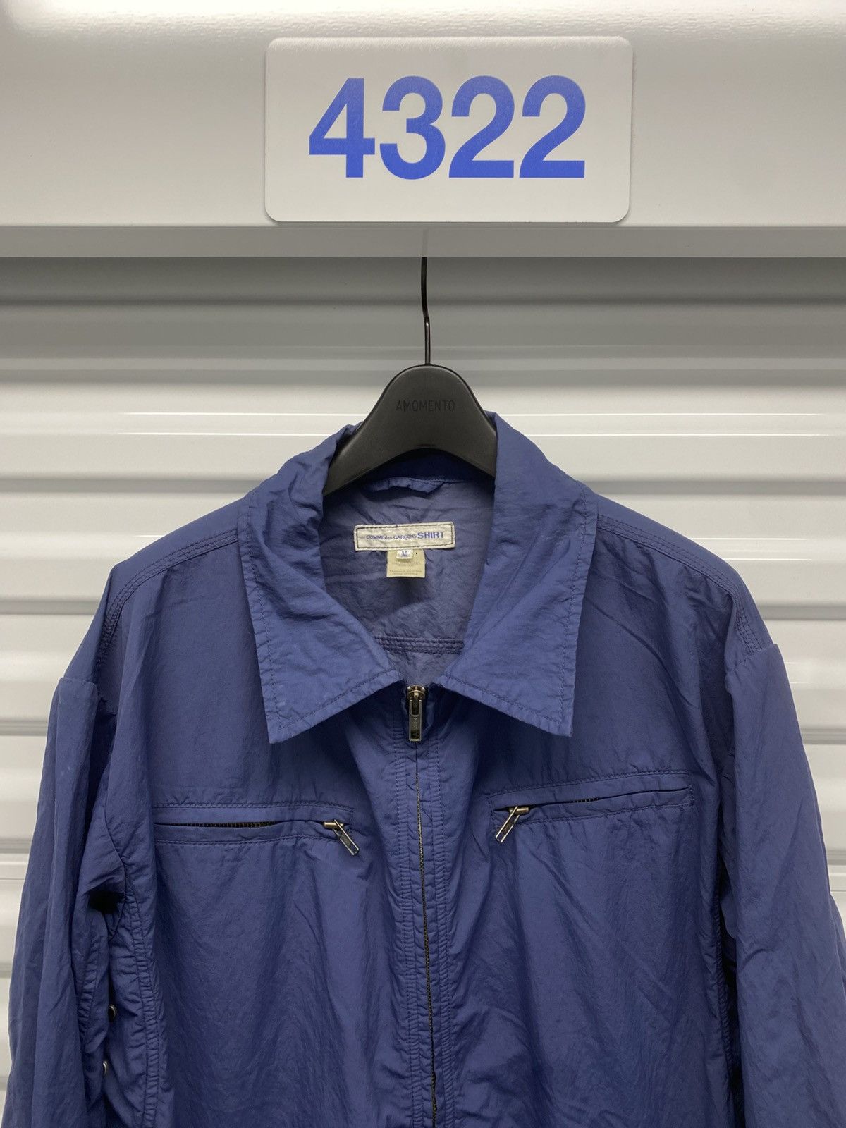 Nylon Comme des Garçon SHIRT Zip Shirt Jacket