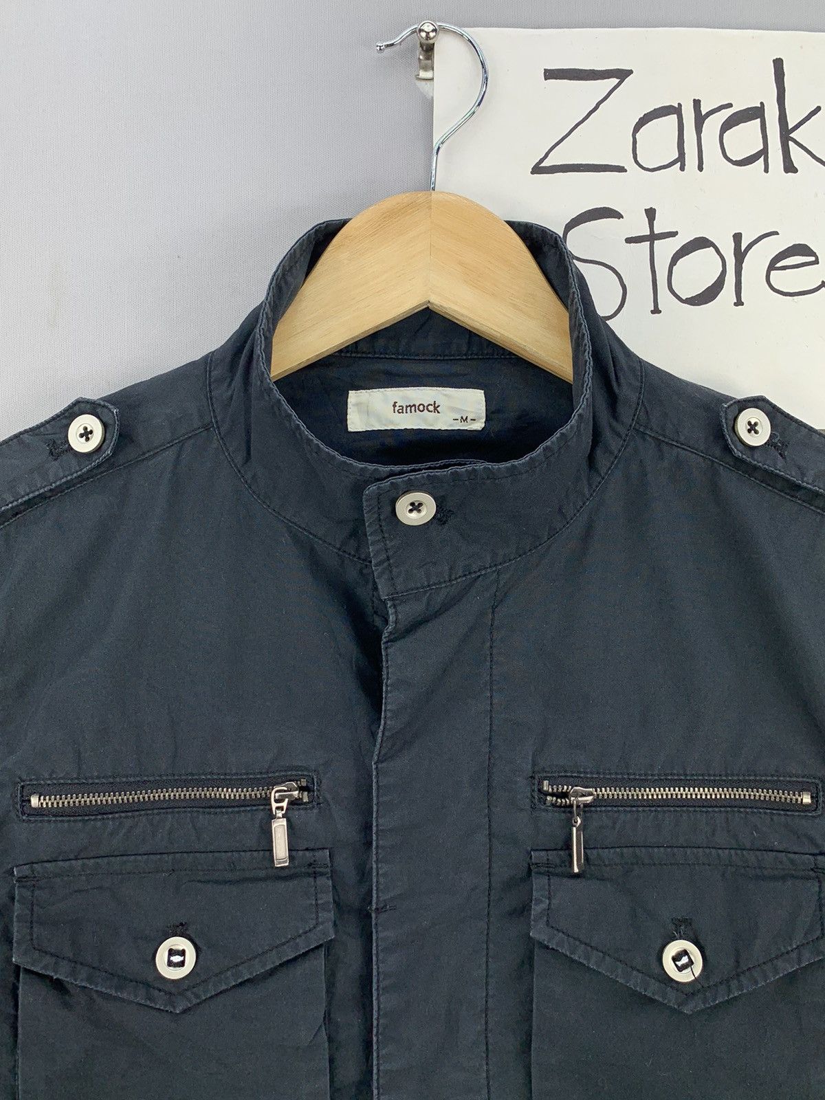 Japanese Brand Japanese Brand Button Up Tactical Light Jacket Size US M / EU 48-50 / 2 - 6 Thumbnail