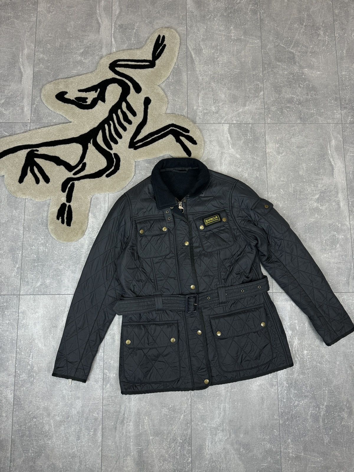 Barbour Women’s Barbour International Polarquilt classic jacket Size L / US 10 / IT 46 - 1 Thumbnail