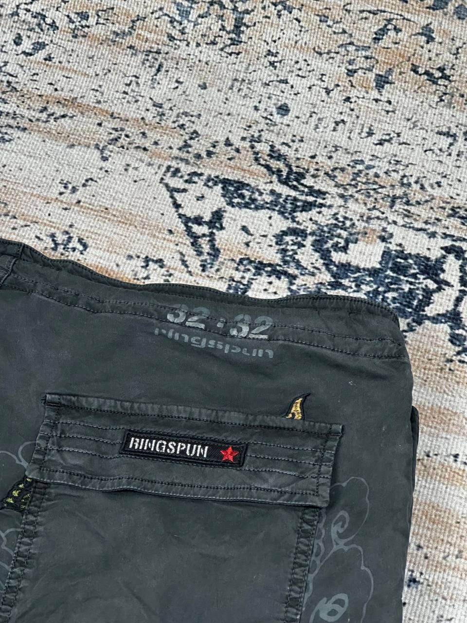 Japanese Brand Jpanese Embroidared Dragon Paraschute Pants Baggy Size US 32 / EU 48 - 15 Thumbnail
