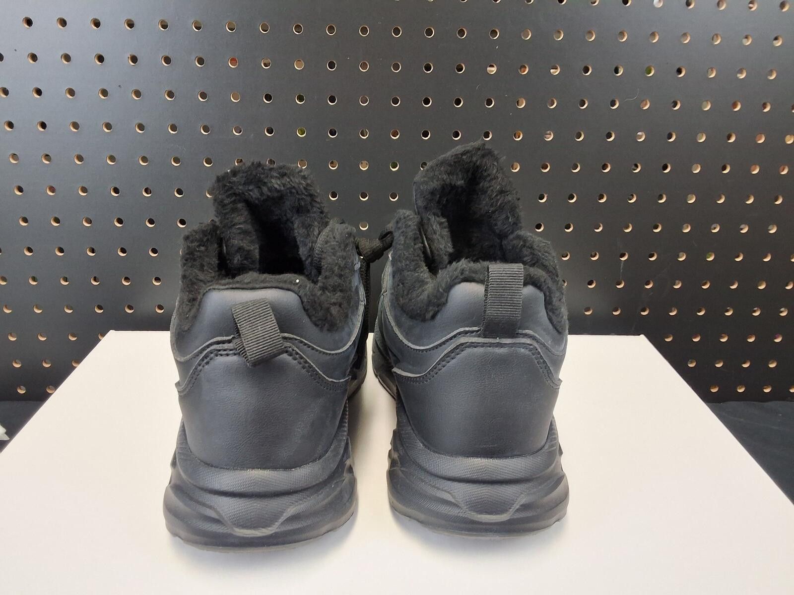 Genetic Manipulation Shinichiro Kuriya Stylish Black Winter Sneakers with Plush Lining EU Size 42 Size ONE SIZE - 2 Thumbnail