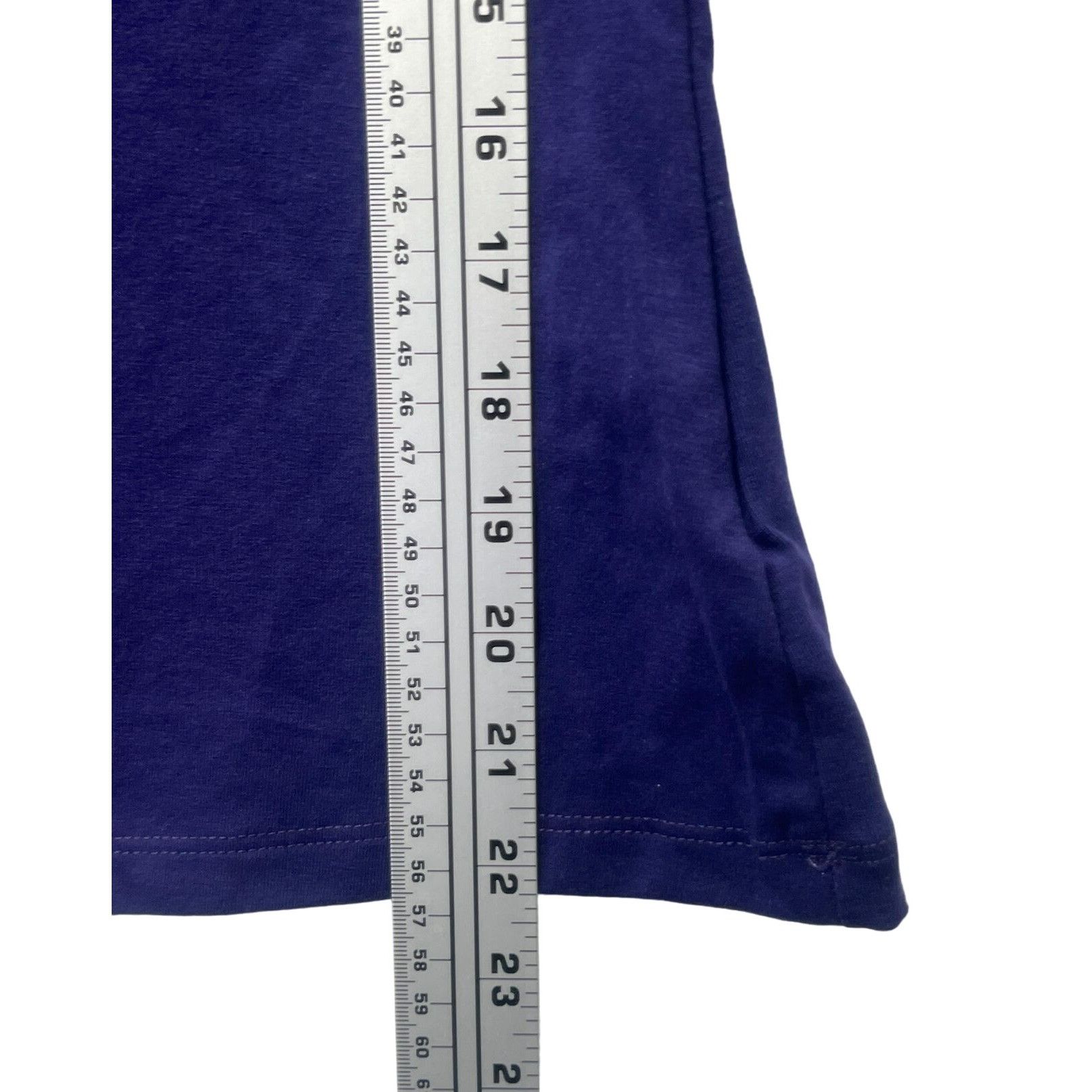 Other A New Day - Women's U-Neck Slim Fit Tank Top - Navy Blue - E Size XS / US 0-2 / IT 36-38 - 8 Thumbnail