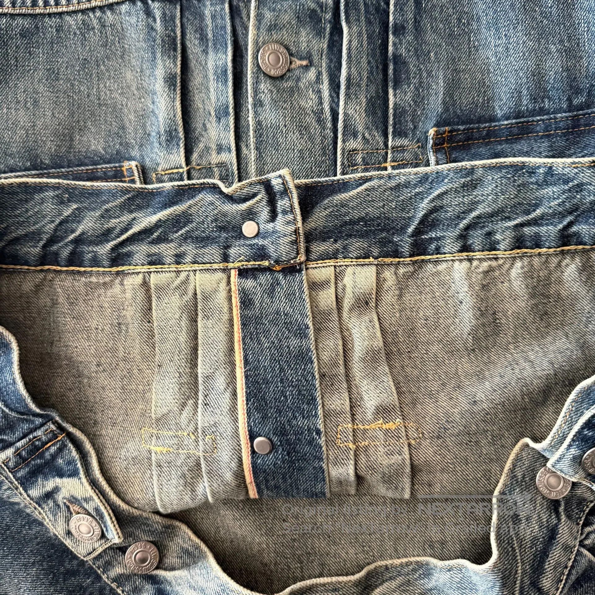 LVC Levi's LVC507xx Washed Denim Jacket. Size US M / EU 48-50 / 2 - 7 Thumbnail