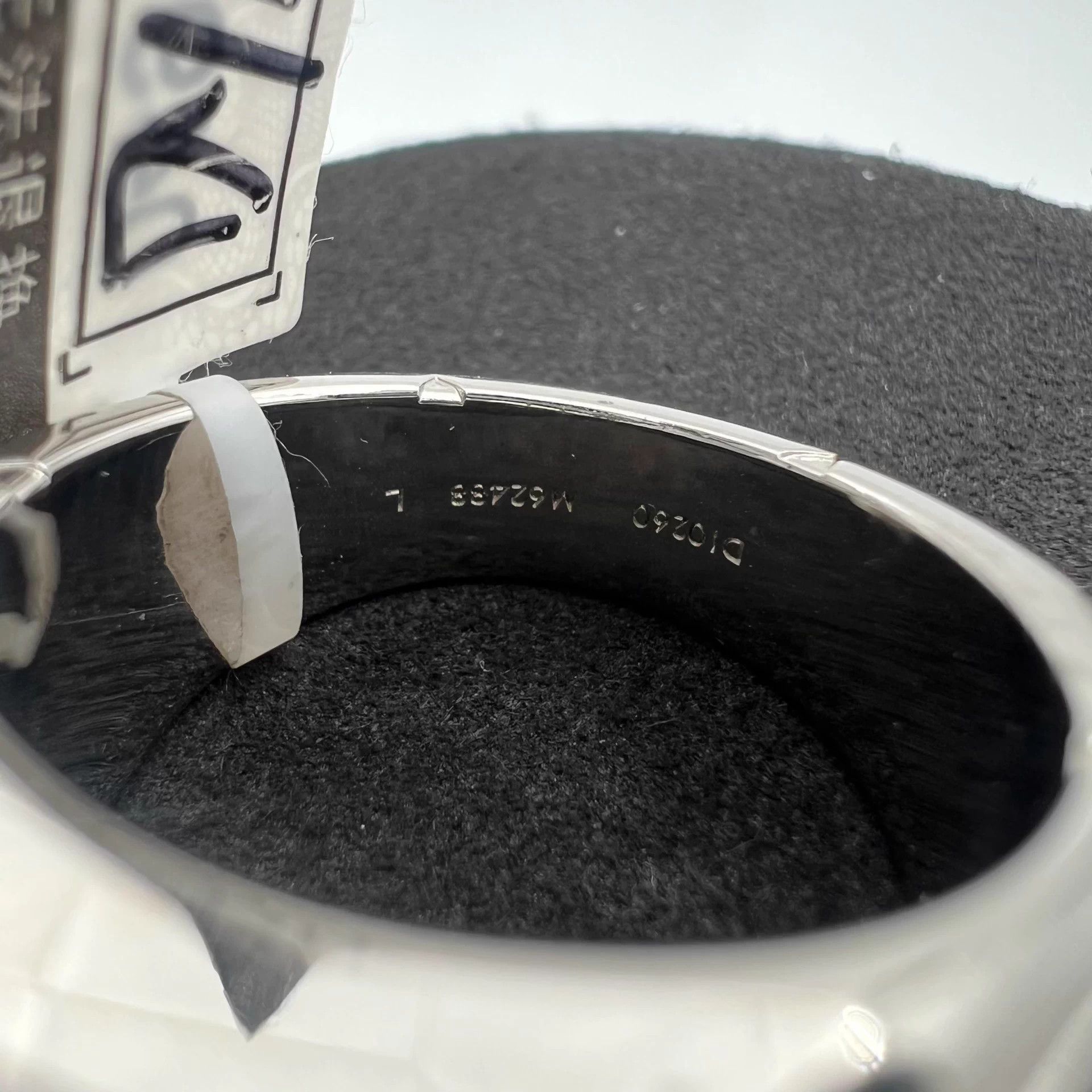 Louis Vuitton LV Silver Seal Ring Mint L Size ONE SIZE - 5 Thumbnail