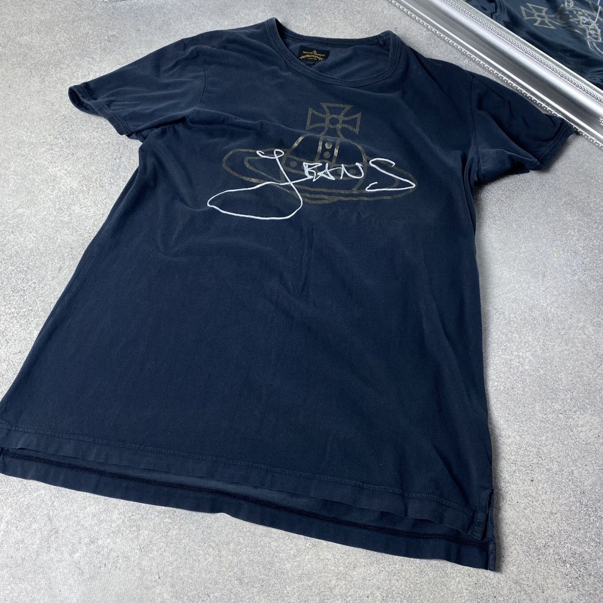 Vivienne Westwood Vivienne Westwood Big Logo T shirt Size US XL / EU 56 / 4 - 5 Thumbnail