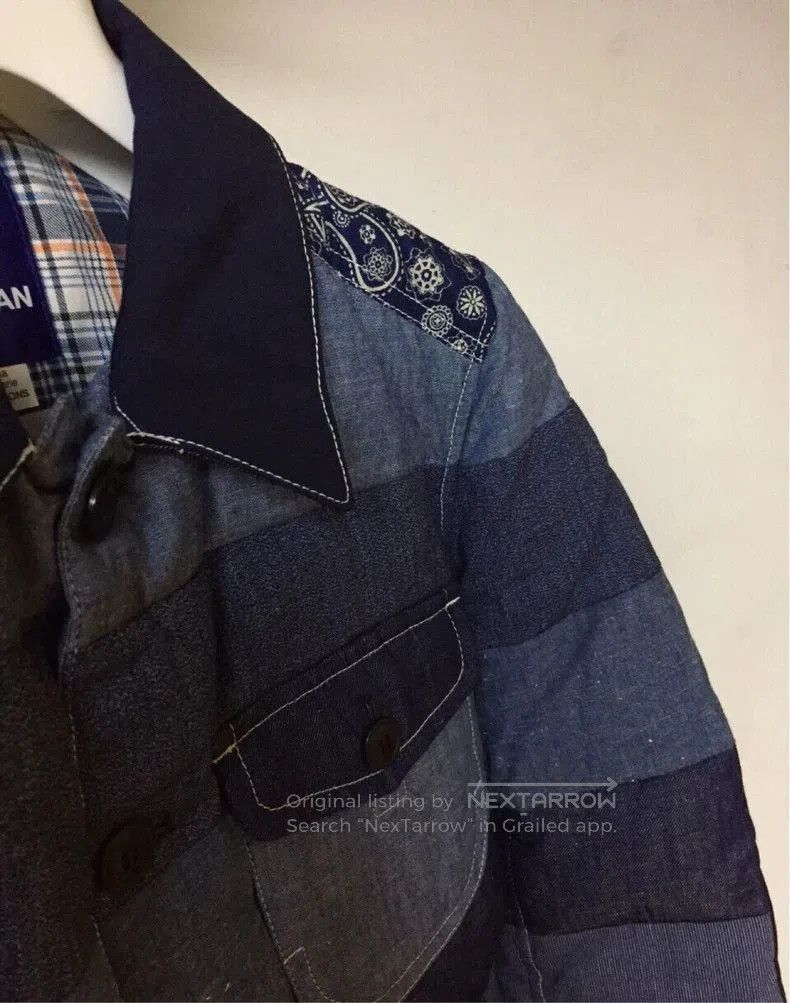 Junya Watanabe Junya Watanabe Duvetica Denim Down Jacket. Size US XS / EU 42 / 0 - 4 Thumbnail