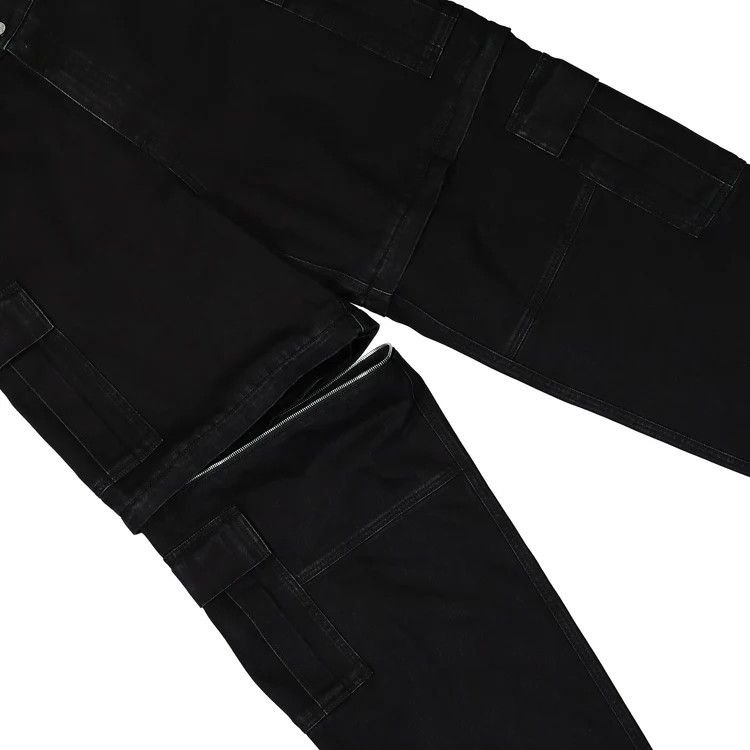 Vetements o1mle0226 Cargo Jeans in Black Size US 30 / EU 46 - 7 Thumbnail