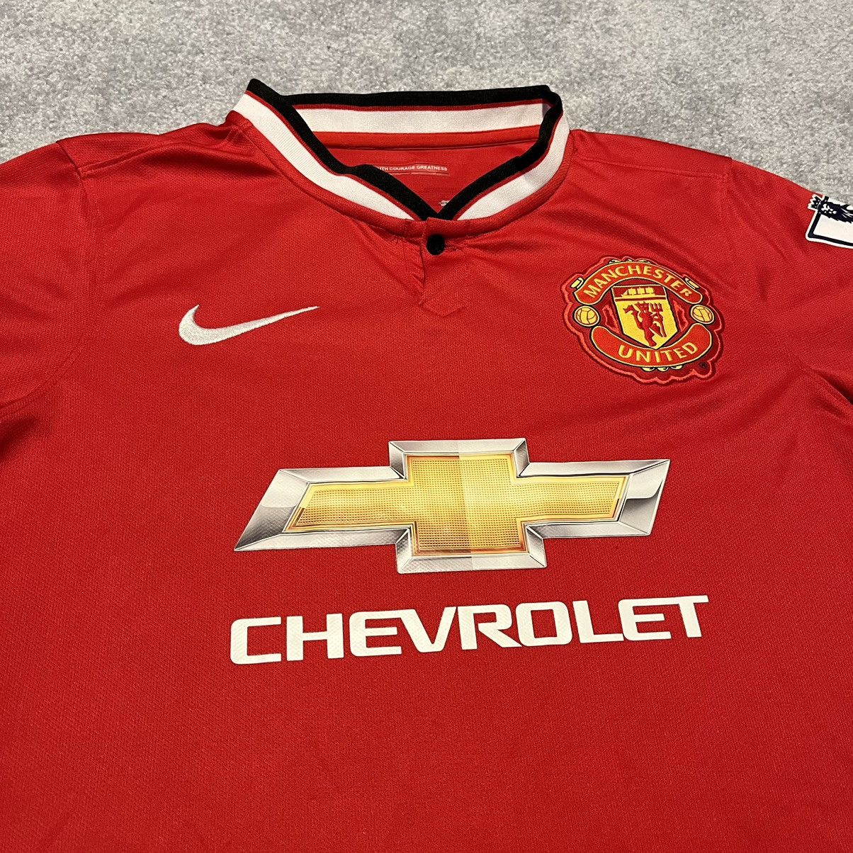 Nike Nike Manchester United Angel Di Maria Home Soccer Jersey #7 Size US S / EU 44-46 / 1 - 3 Thumbnail