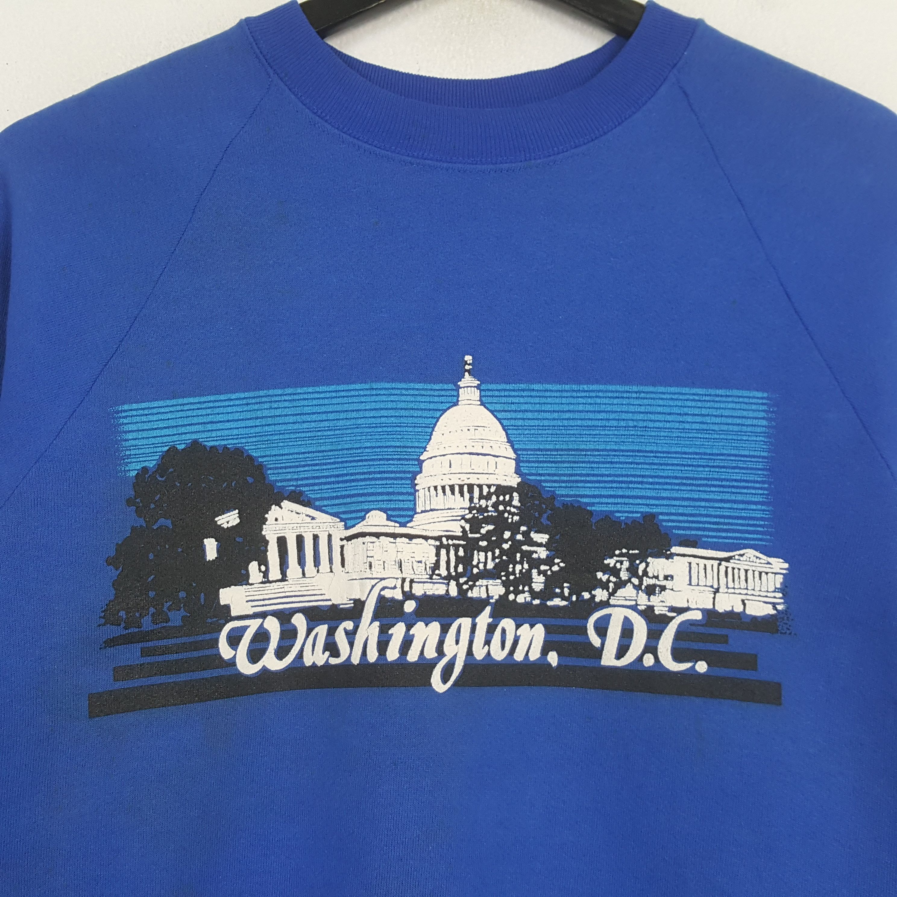 Vintage WASHINGTON DC Streetwear Vintage Sweatshirt C290N15 Size US S / EU 44-46 / 1 - 2 Thumbnail