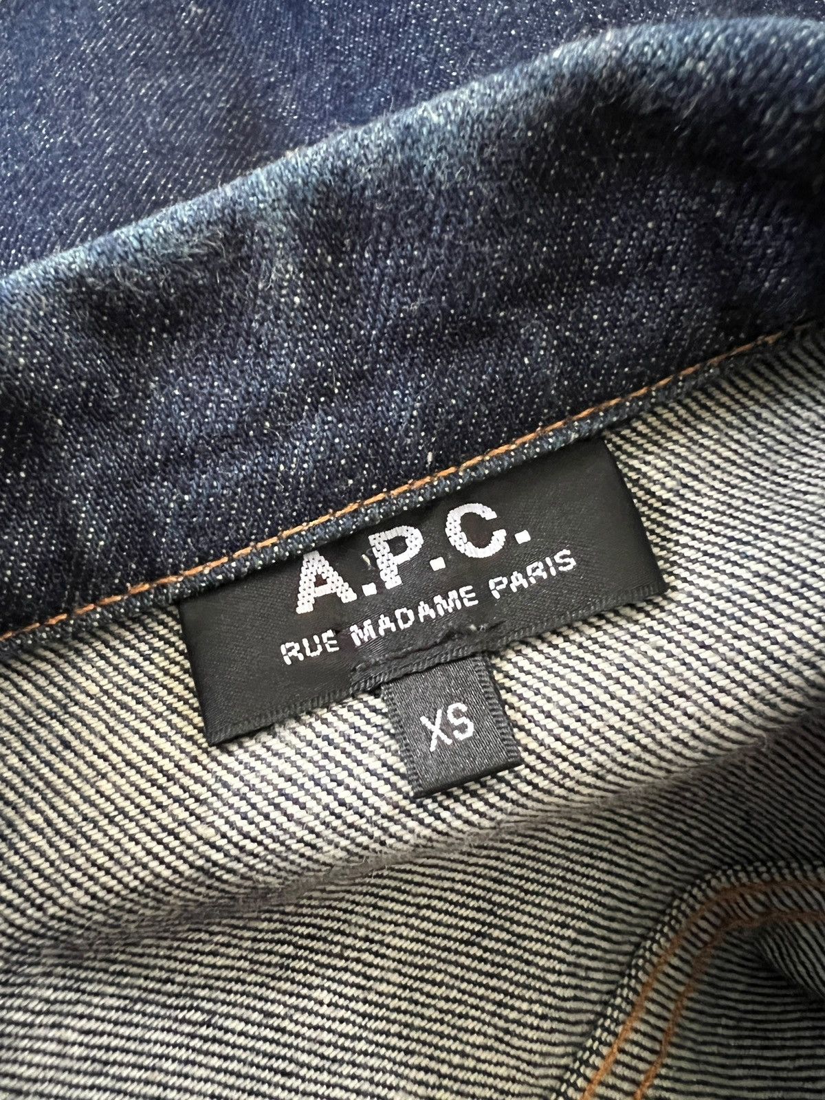 A.P.C. A.P.C Type-II Selvedge Denim Jacket Size US XS / EU 42 / 0 - 11 Thumbnail