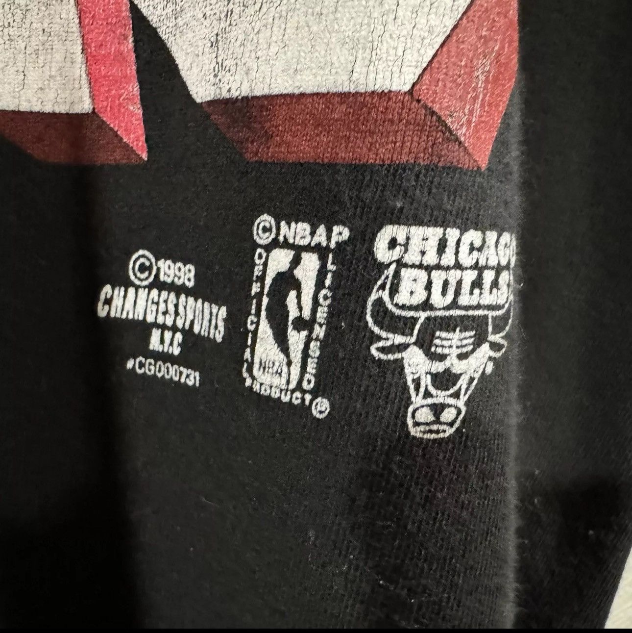 Changes × Delta Chicago Bulls 6 Rings Mens Shirt Size XL 1998 Benny The Bull Size US XL / EU 56 / 4 - 3 Thumbnail