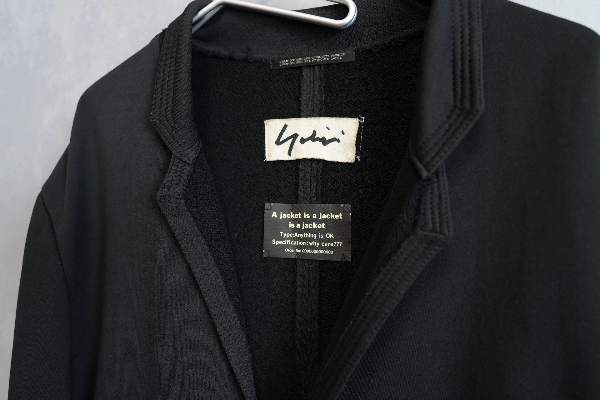 Yohji Yamamoto Yohji Yamamoto 95SS Double-Faced Belted Jacket M Size US M / EU 48-50 / 2 - 3 Thumbnail